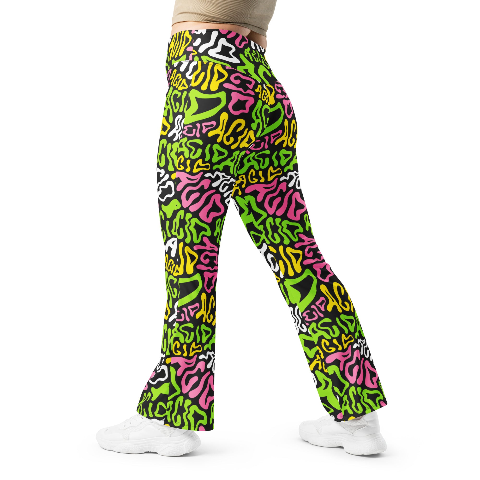 Candy Acid Flare Pants