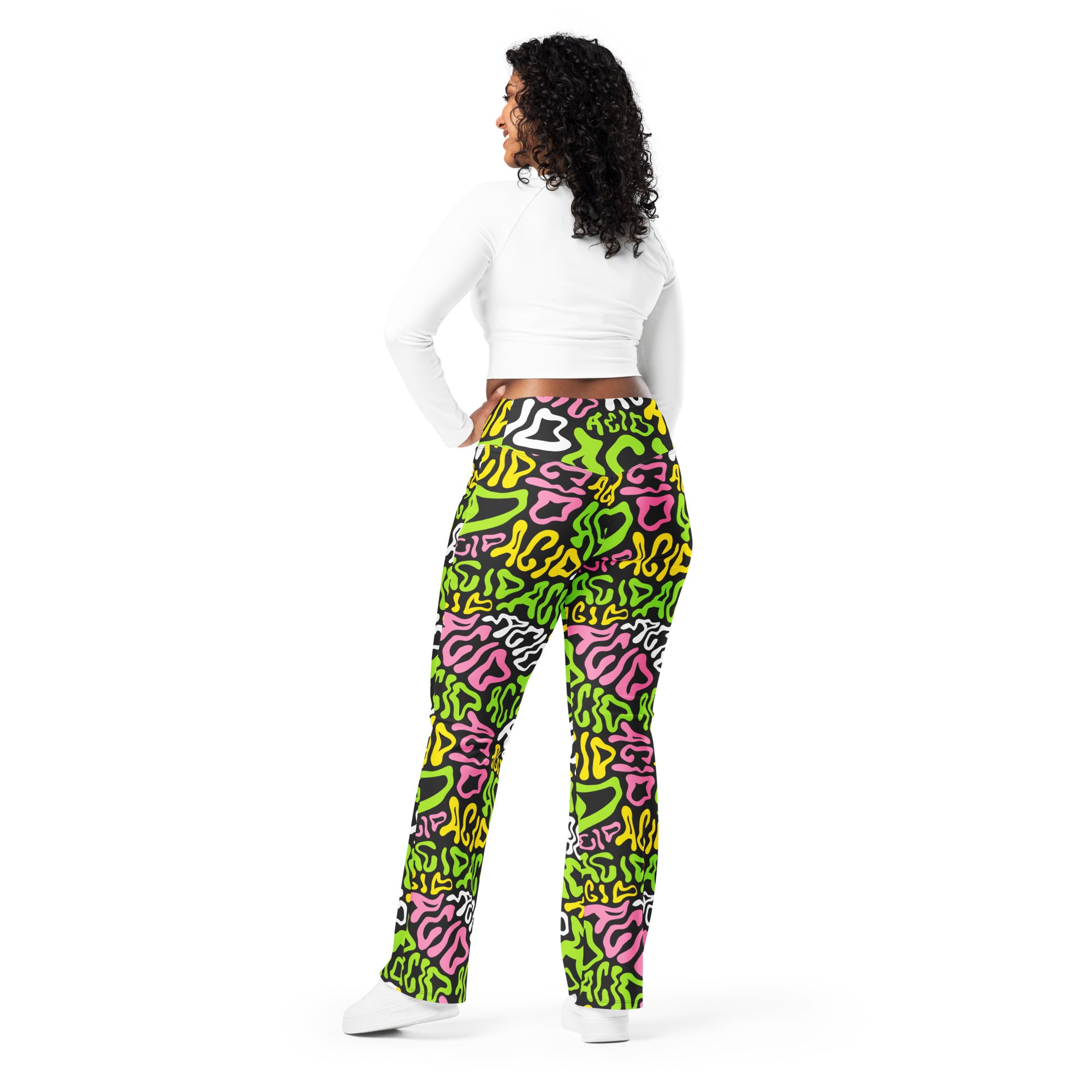 Candy Acid Flare Pants