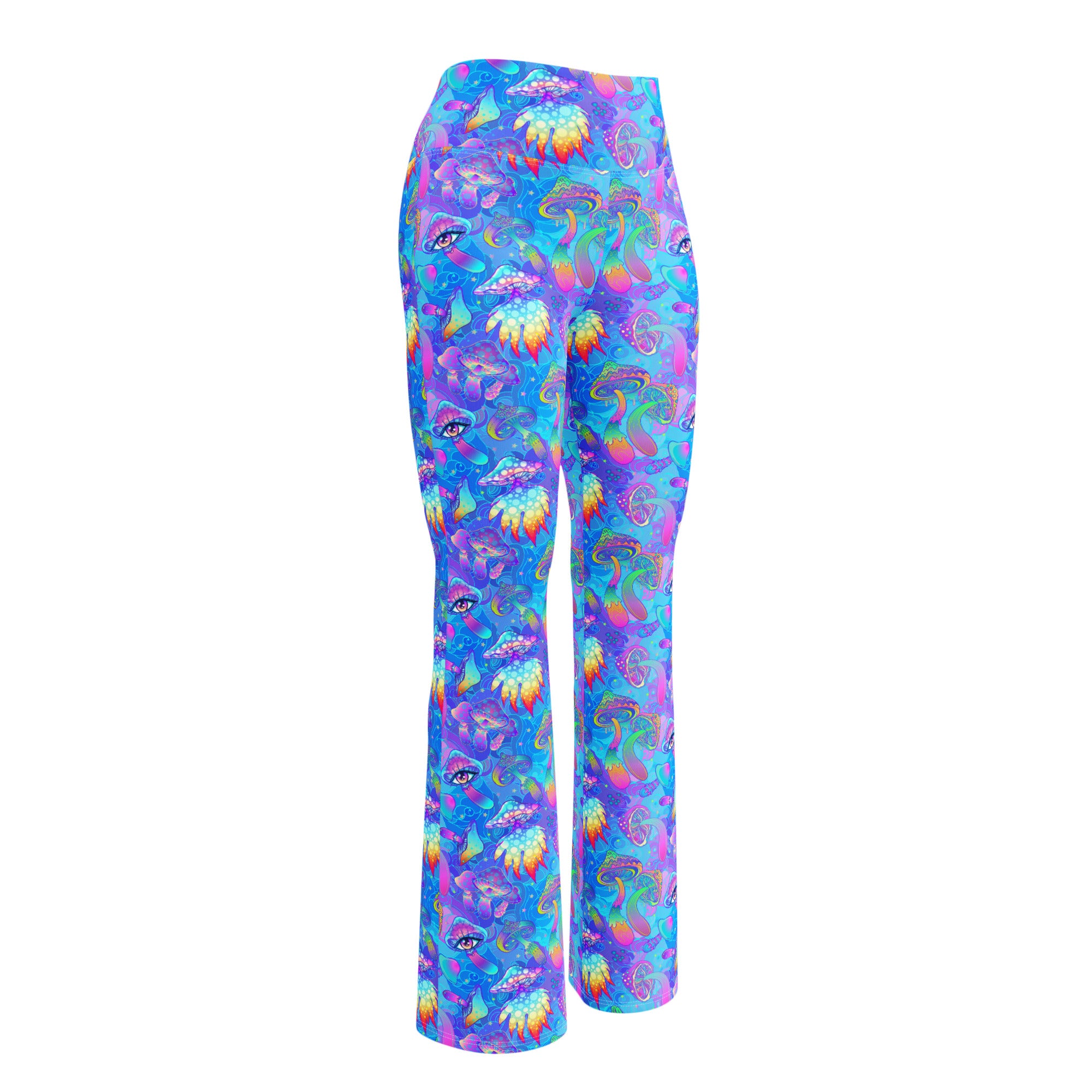 Shroomin Blue Flare Pants