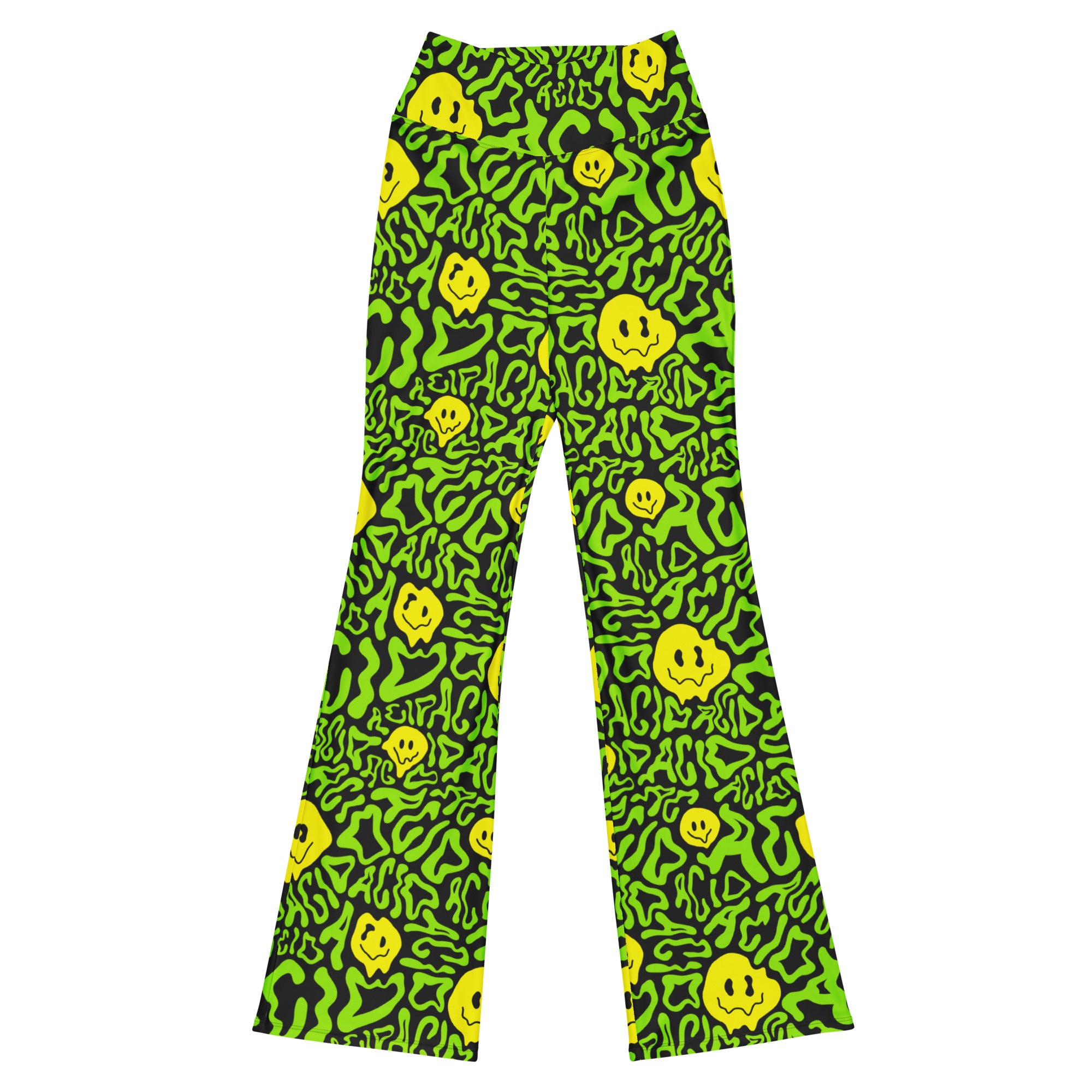 Acid Smilez Flare Pants