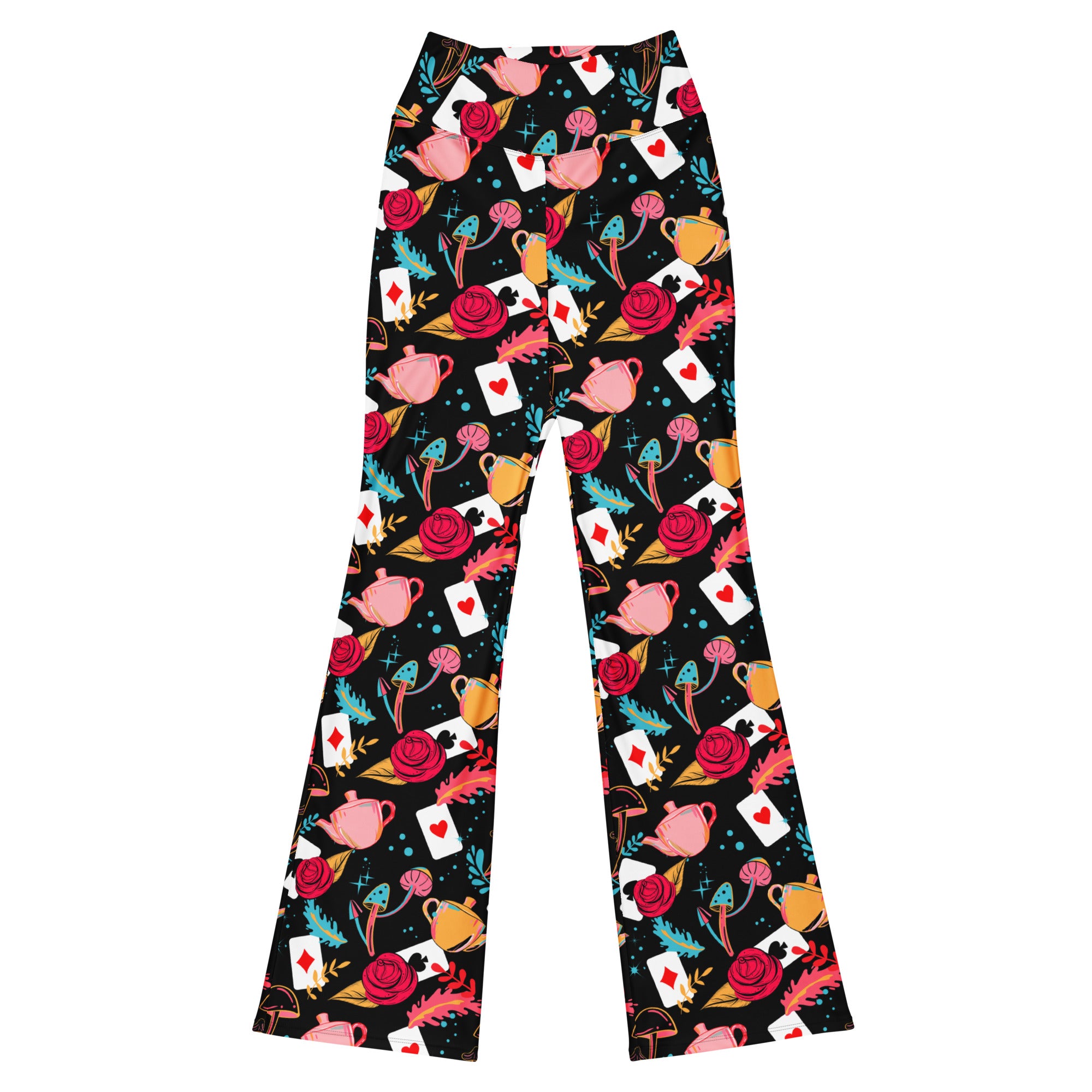 Curiouser And Curiouser Flare Pants