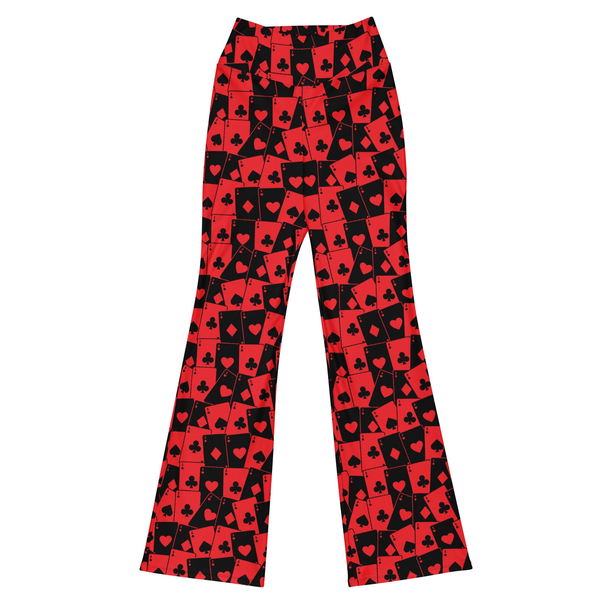 Ace Of Hearts Flare Pants