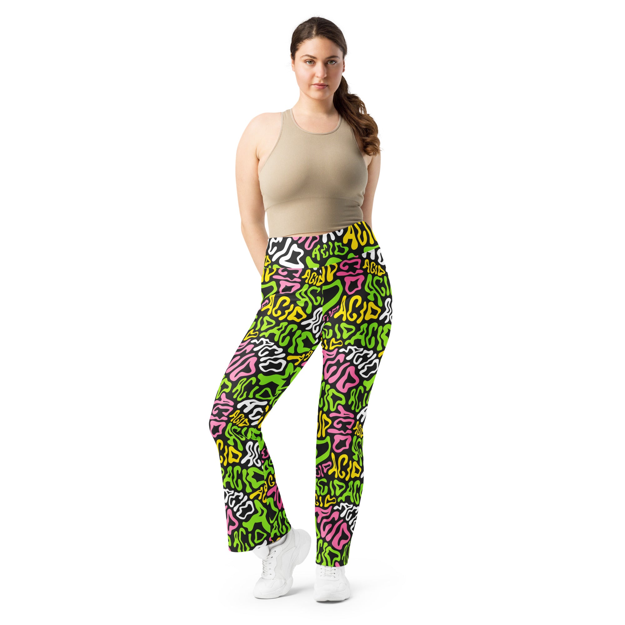 Candy Acid Flare Pants