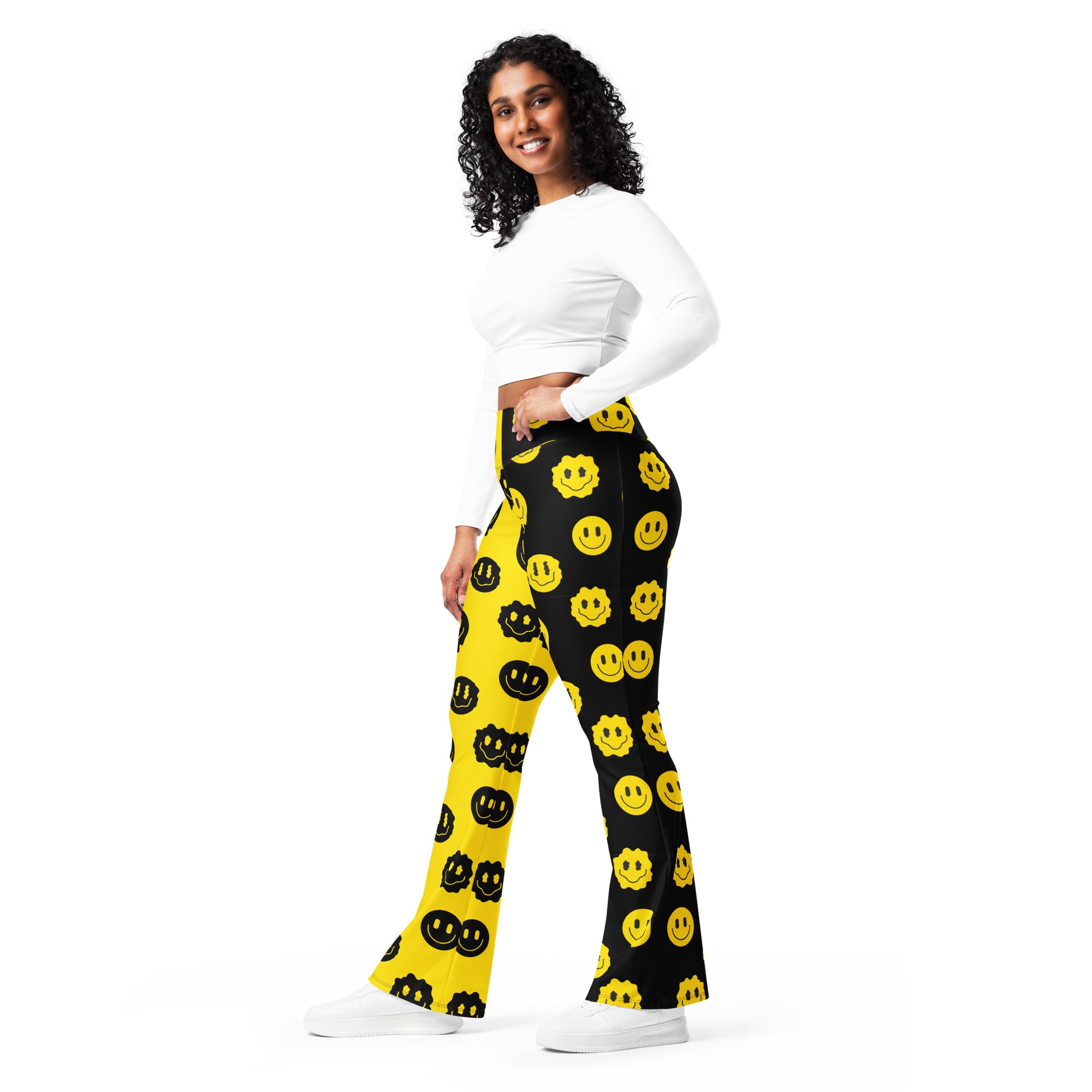 Trippie Split Flare Pants