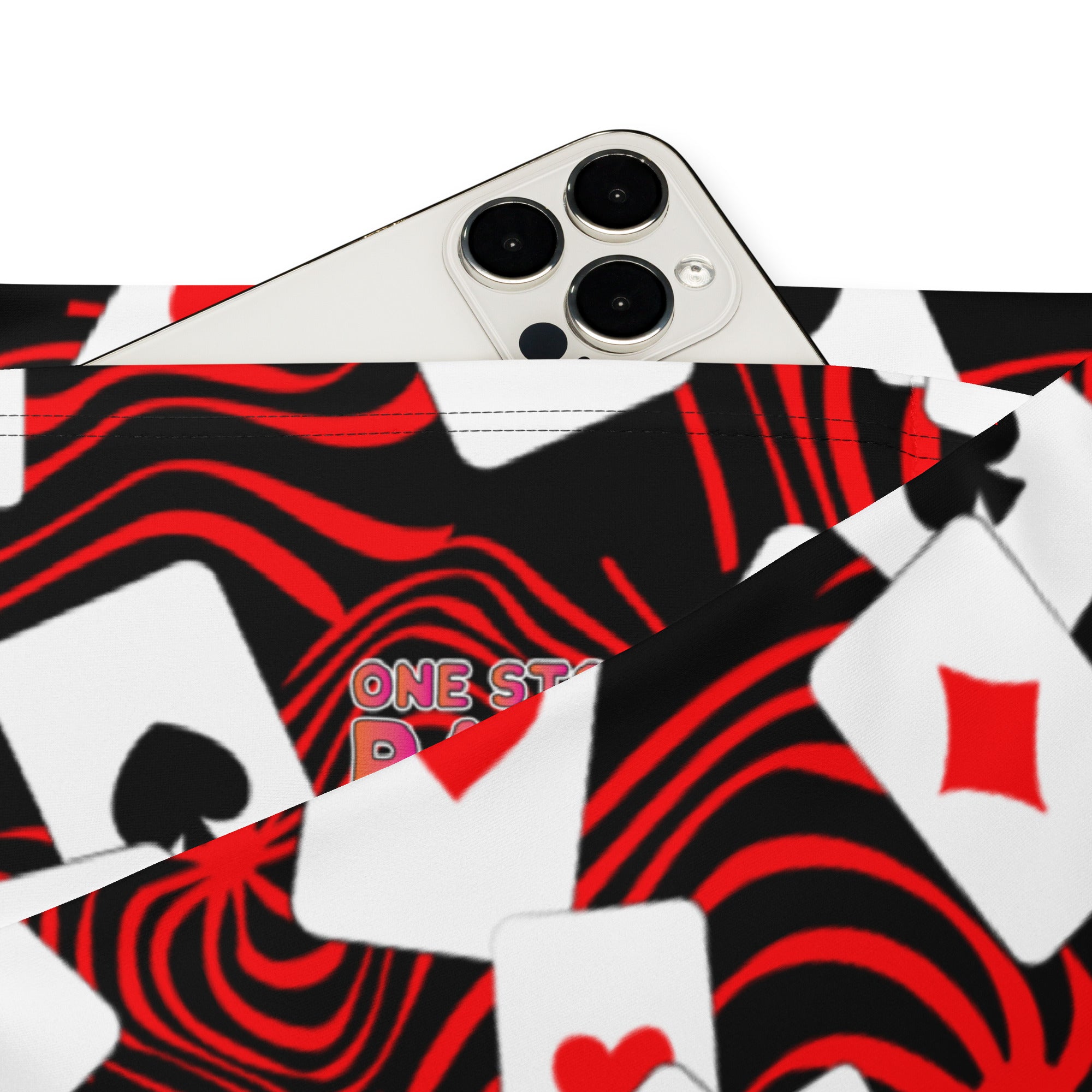 Leggings acampanados con la cabeza fuera