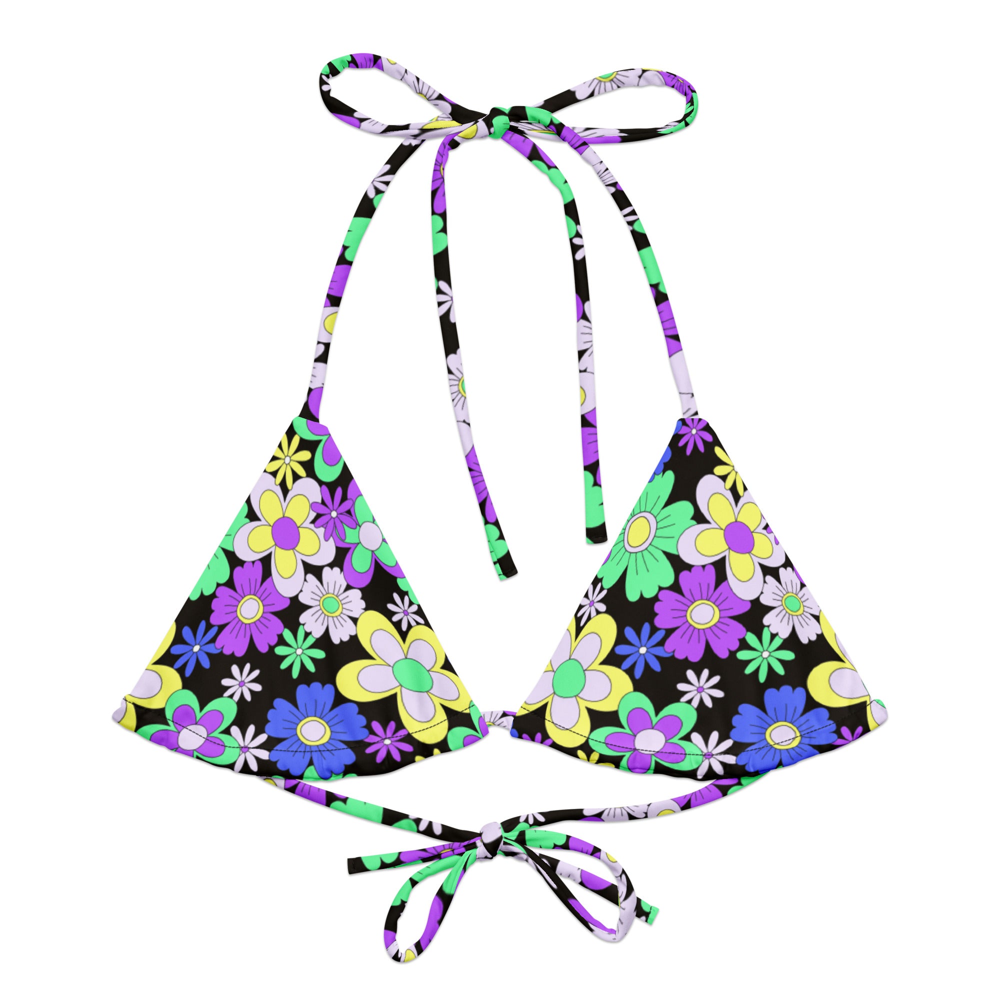 Crazy Daisy Bikini Top