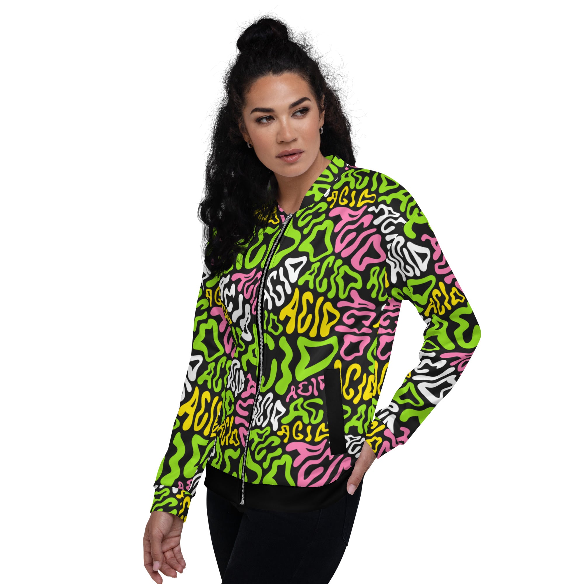Candy Acid Jacket, Zip-Up Jacket, - One Stop Rave