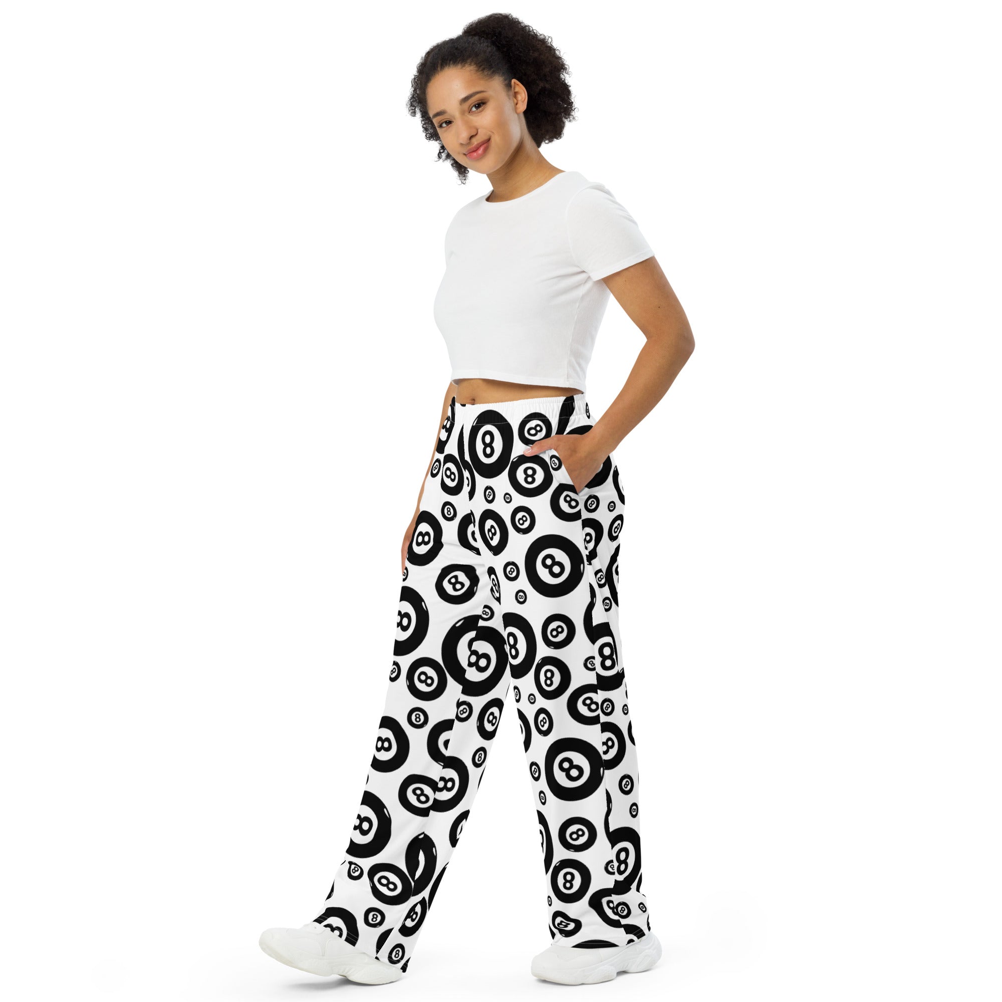Eight Ball Luxe Wide Leg Pants