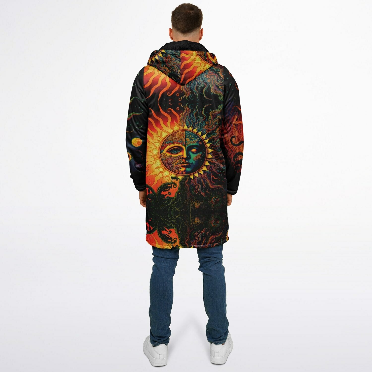 Apollo Zipper Plush Cloak