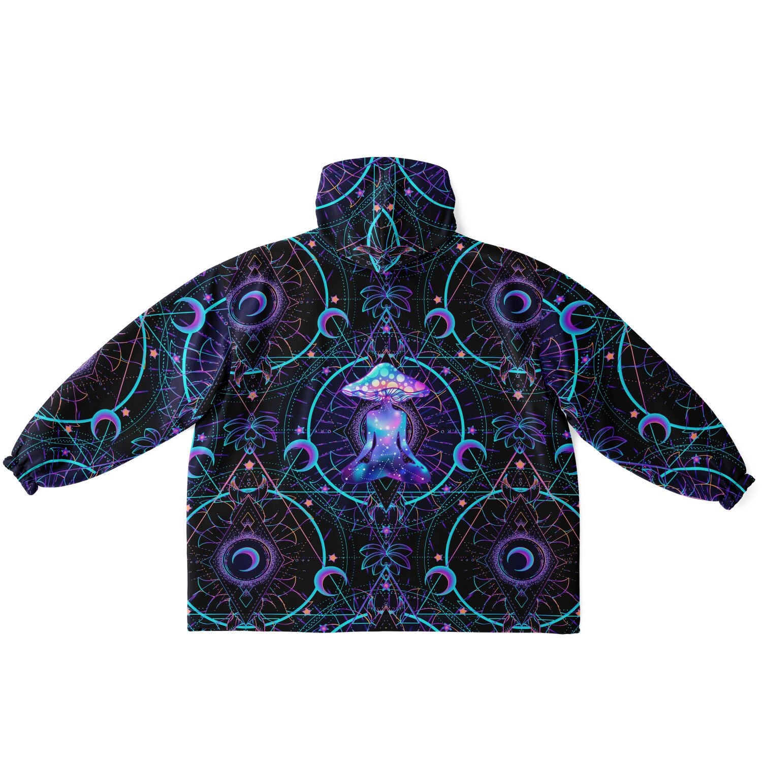 Mushroom Astrology Cloud Hoodie