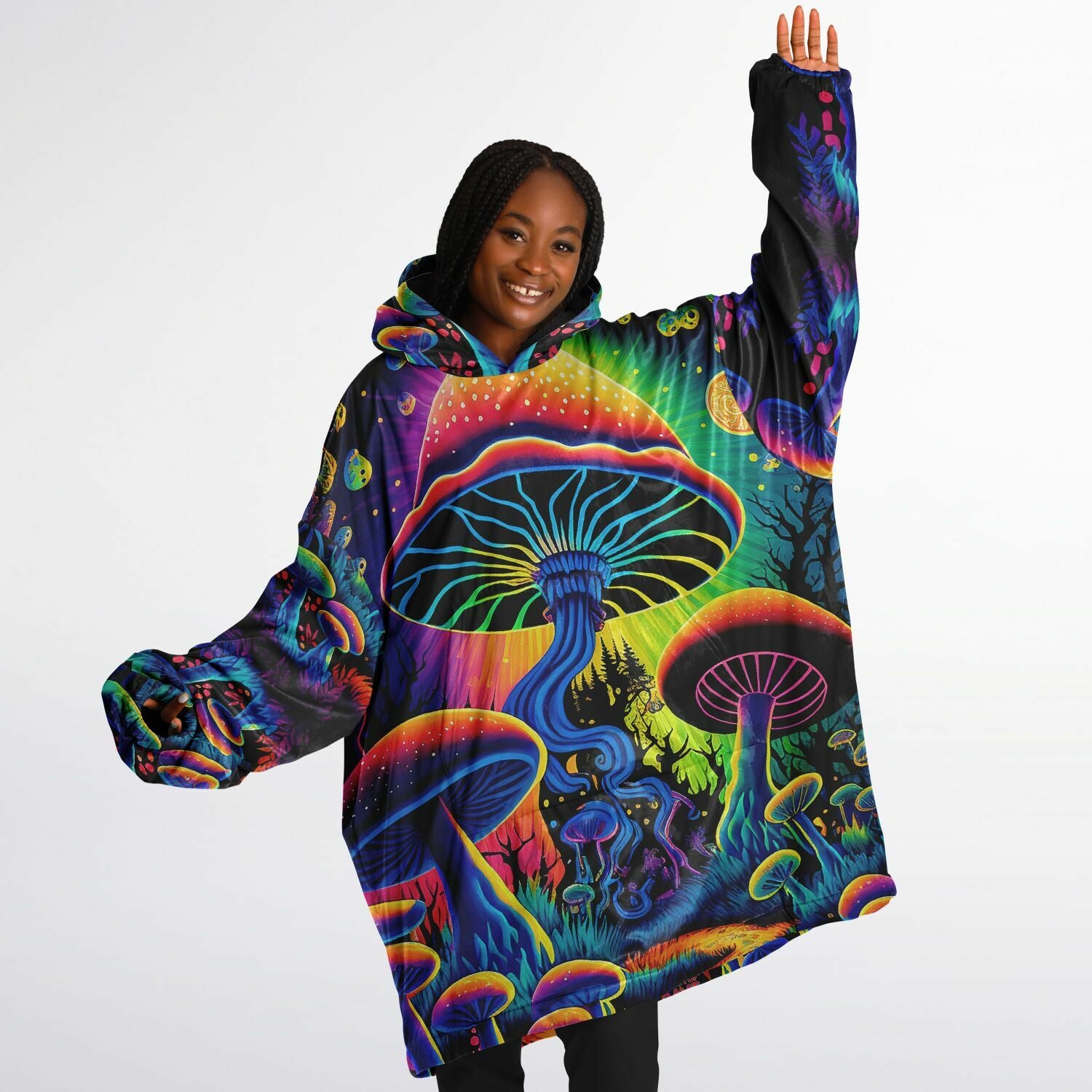 Mushroom Land Cloud Hoodie