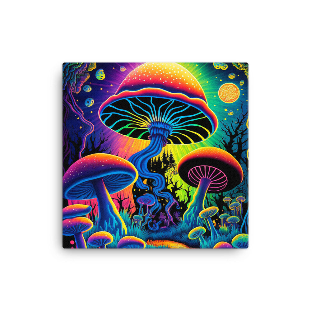 Mushroom Land Canvas