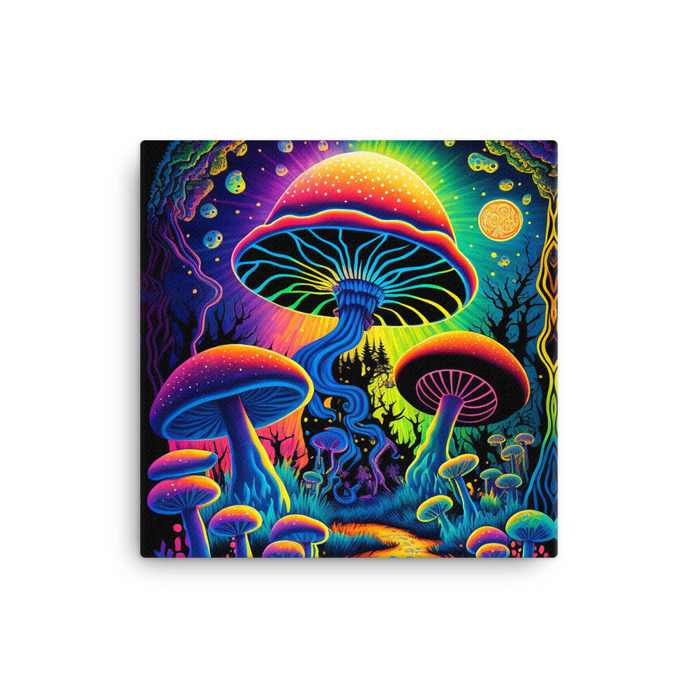 Mushroom Land Canvas