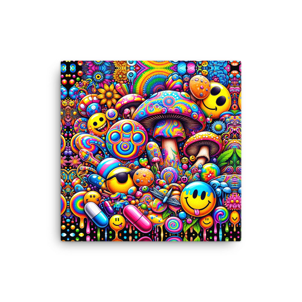 Toile Harmonie Hallucinogène