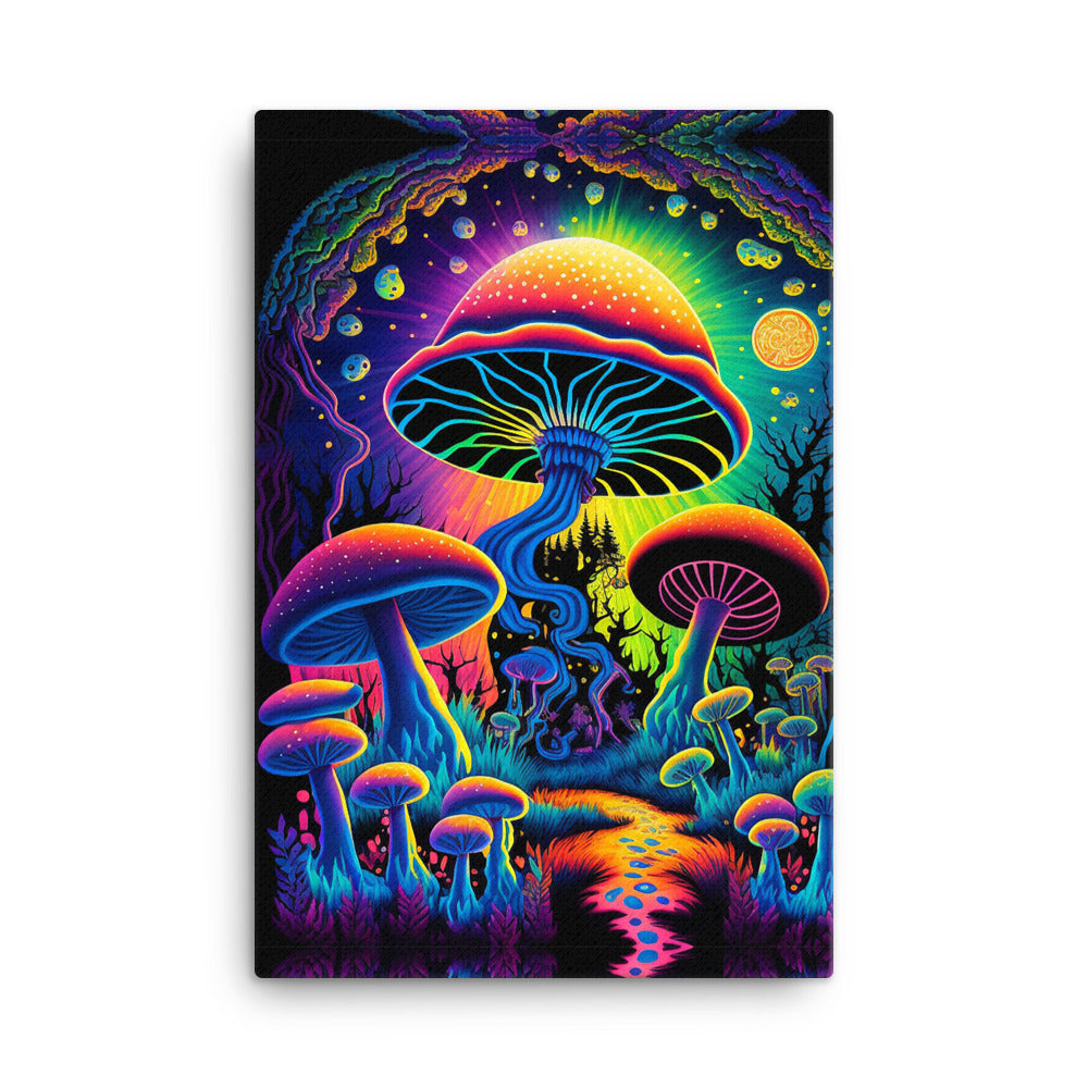 Mushroom Land Canvas