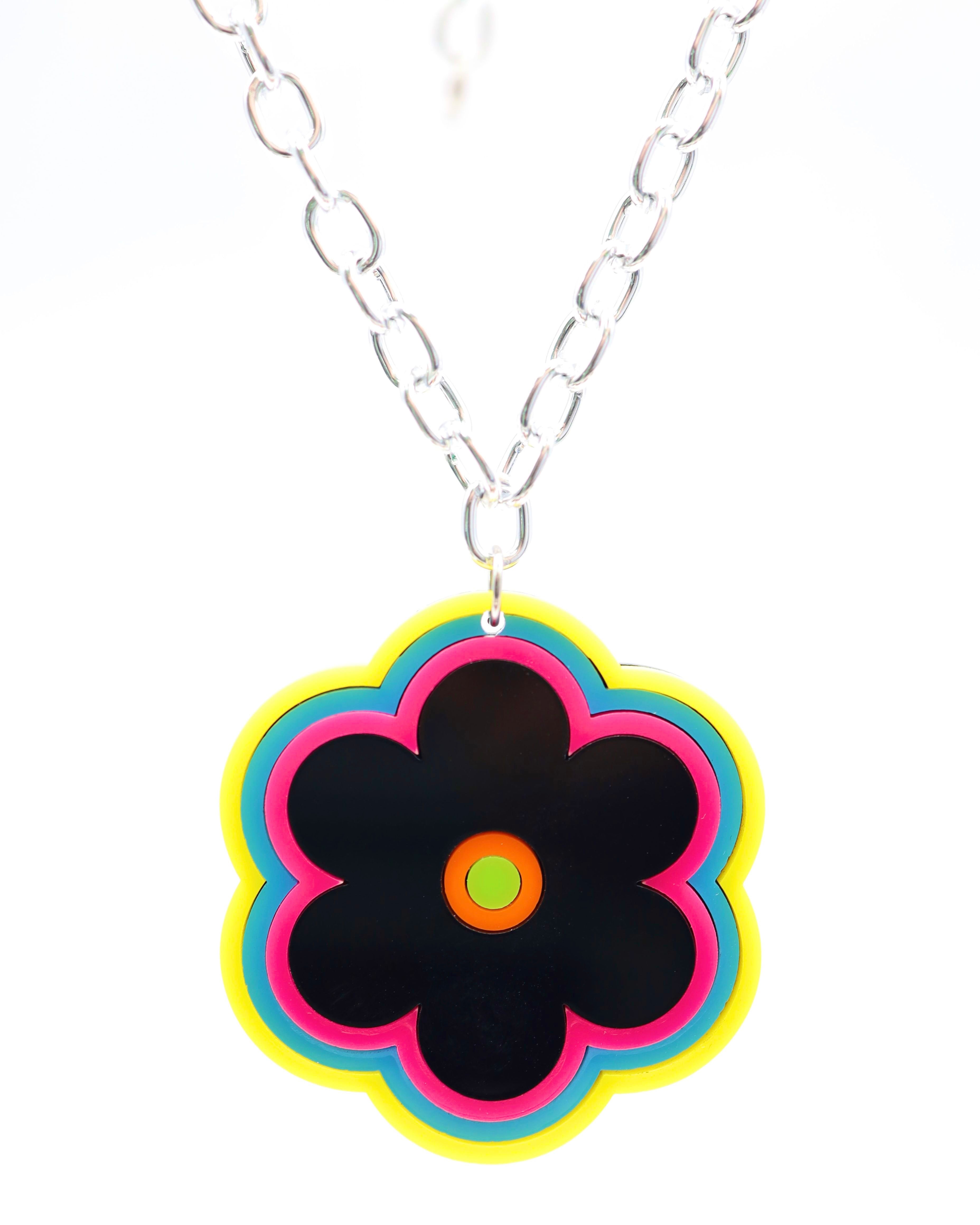 Electric Bloom Choker Necklace, Choker, - One Stop Rave