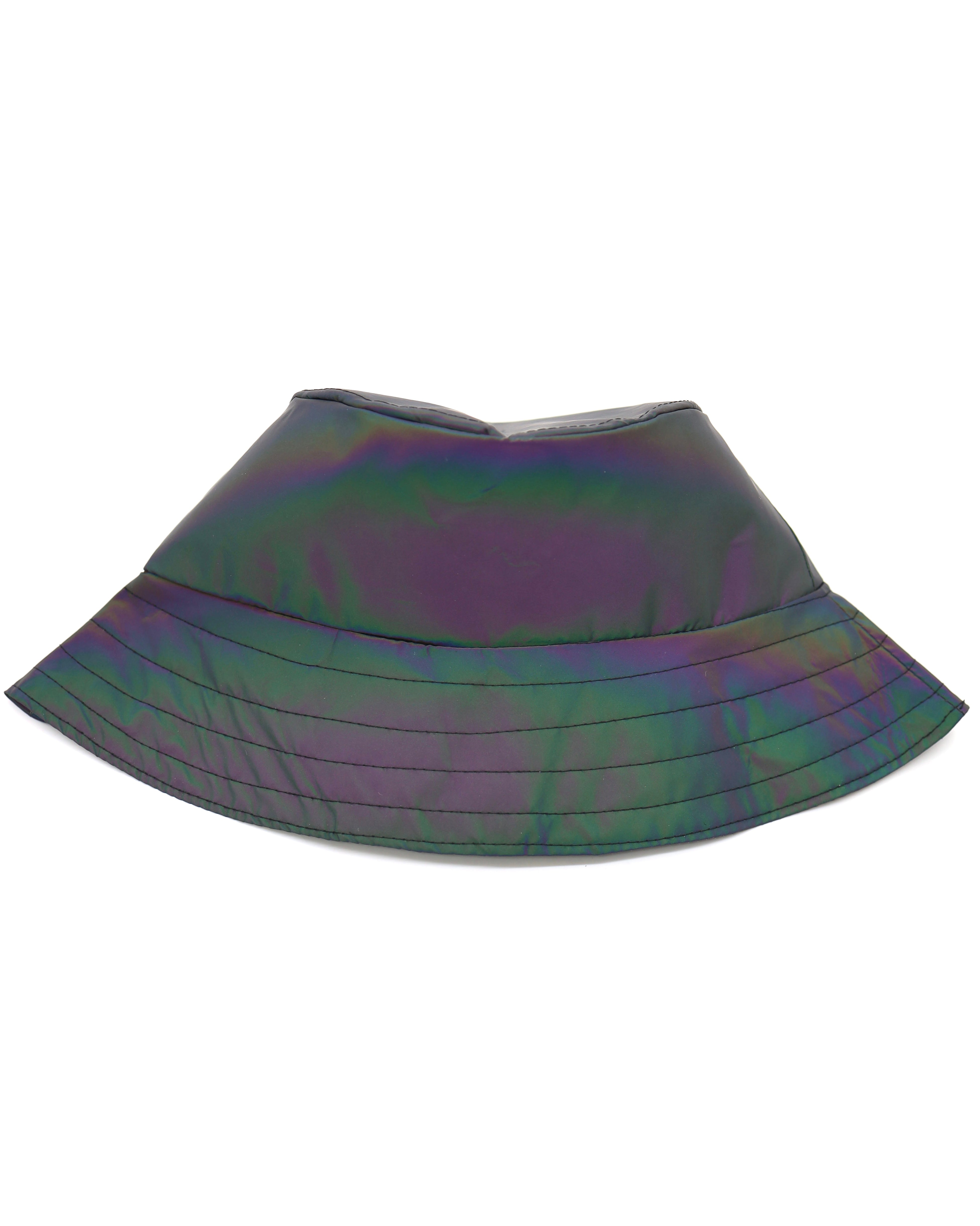 Flash Reflective Bucket Hat, Bucket Hat, - One Stop Rave