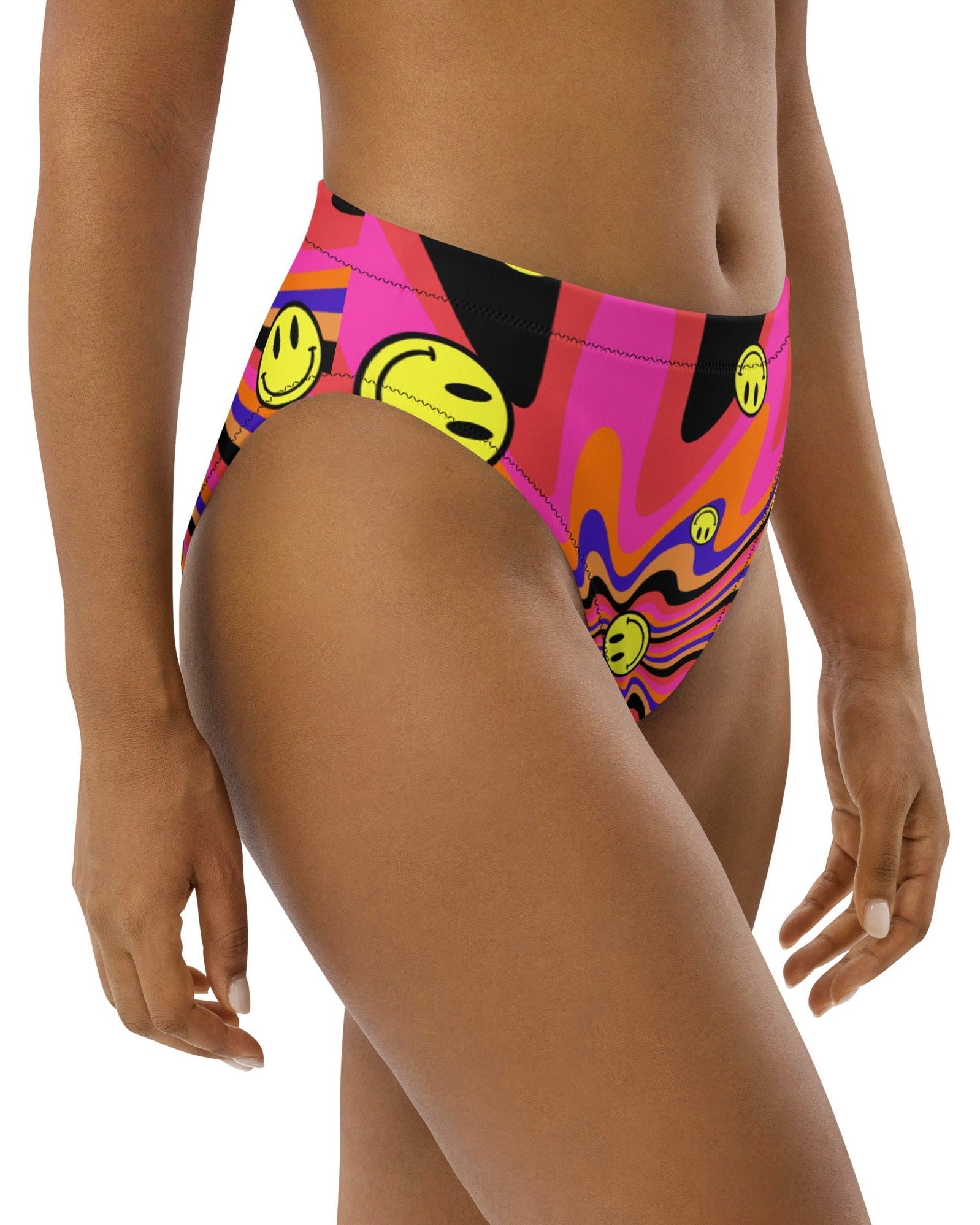 House Head Recycled high Waisted Bottoms, High-Waisted Bottoms, - One Stop Rave