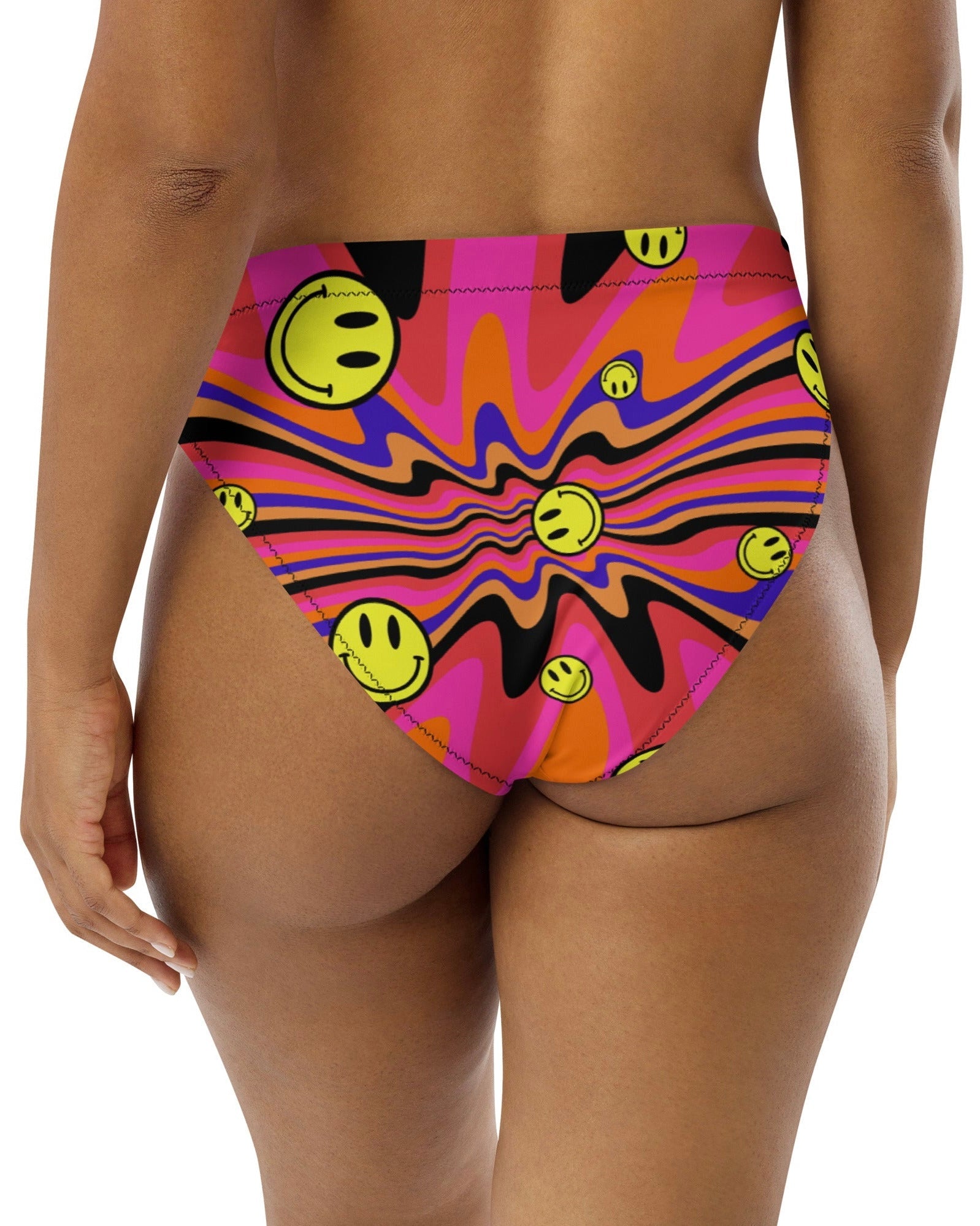 House Head Recycled high Waisted Bottoms, High-Waisted Bottoms, - One Stop Rave