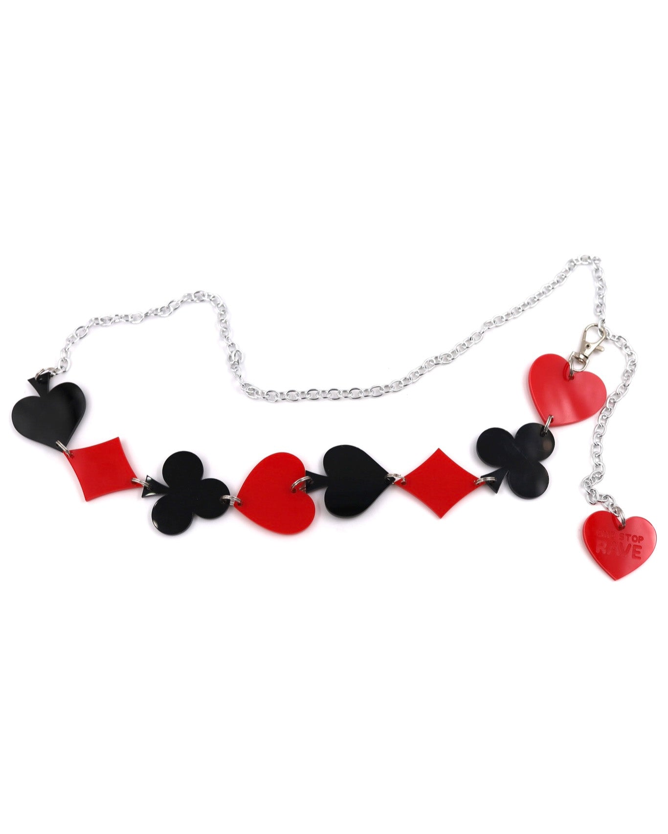 House of Cards Chain Belt, Belts, - One Stop Rave