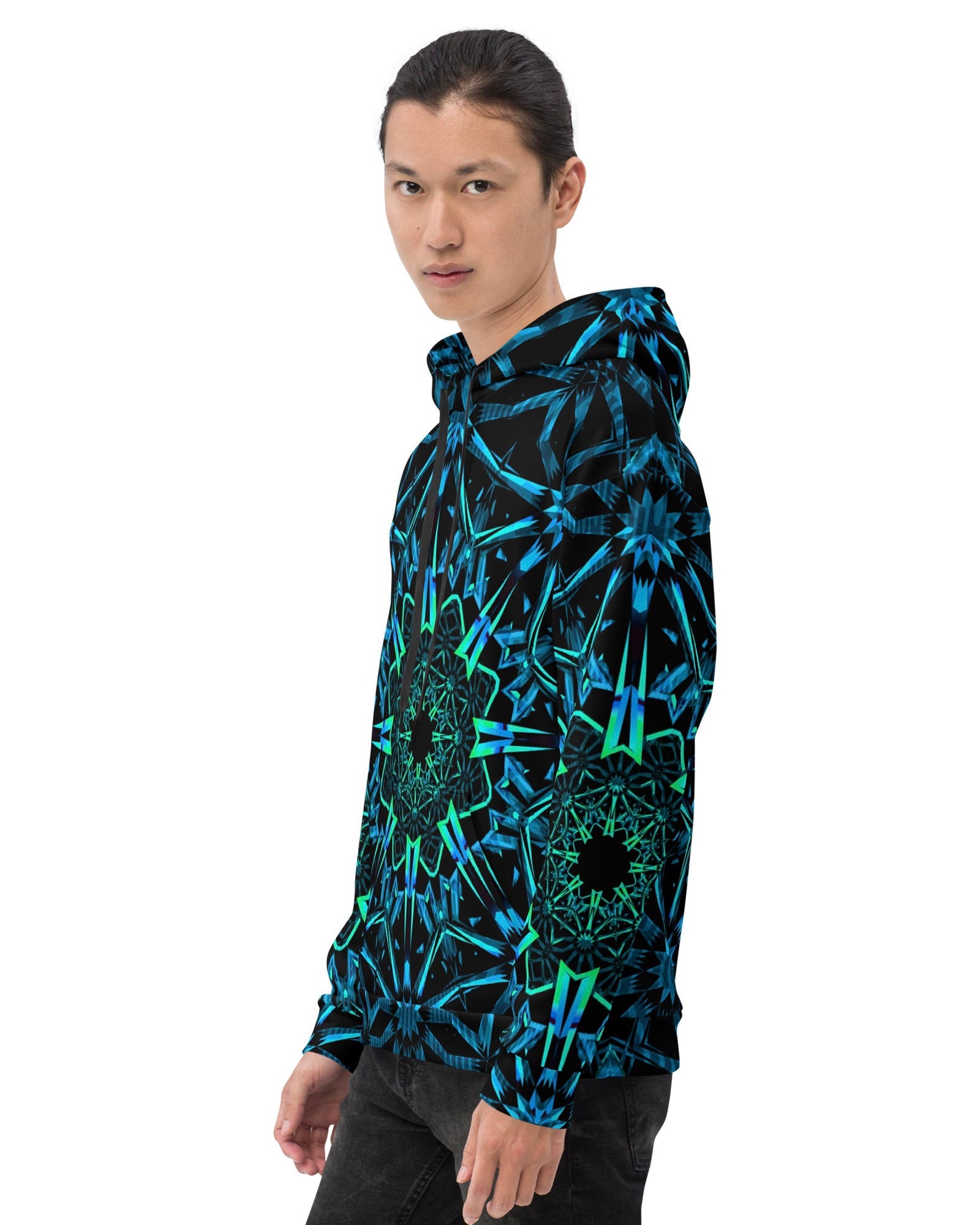 Fractals Hoodie, Hoodie, - One Stop Rave