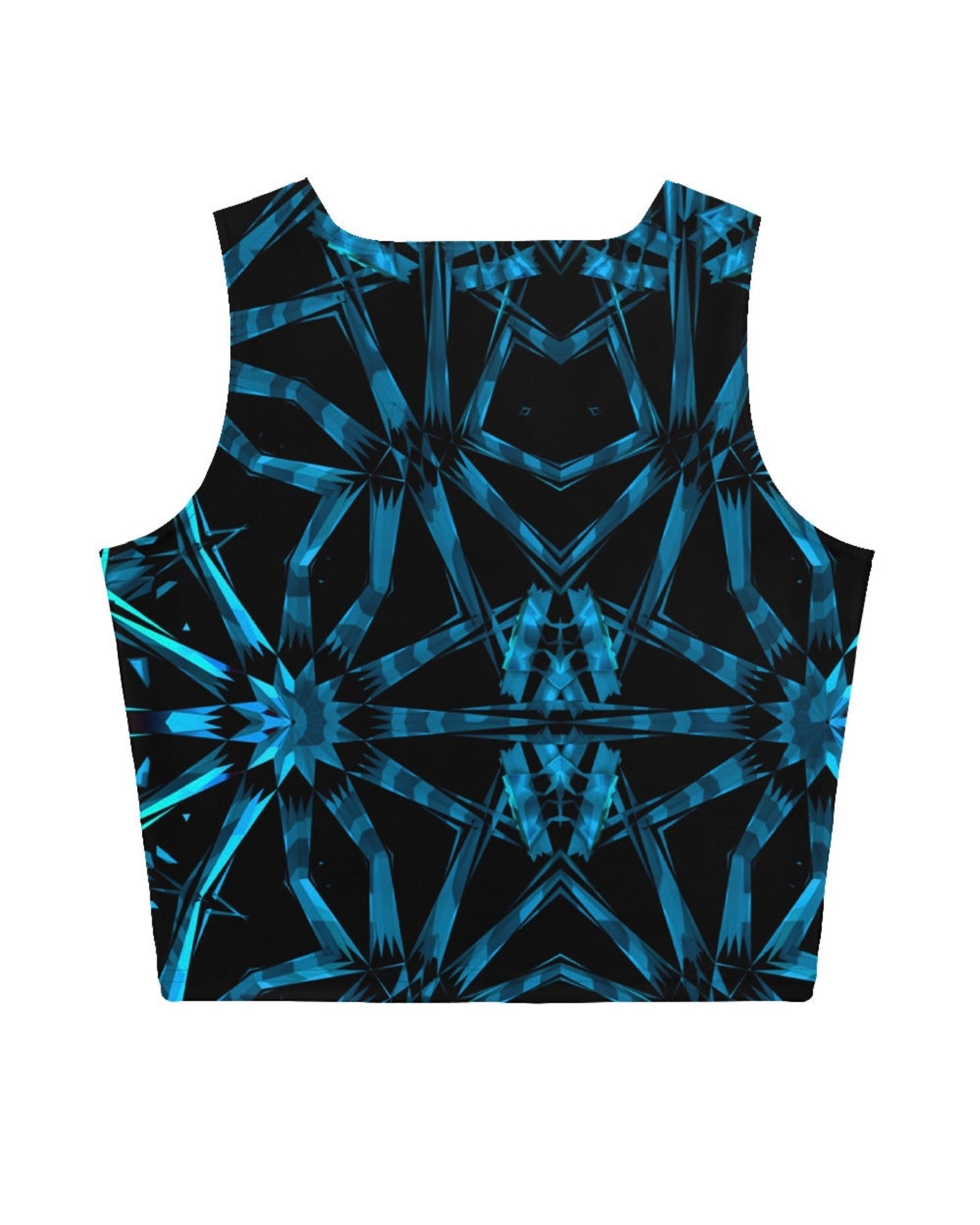 Fractals Crop Top, crop top, - One Stop Rave