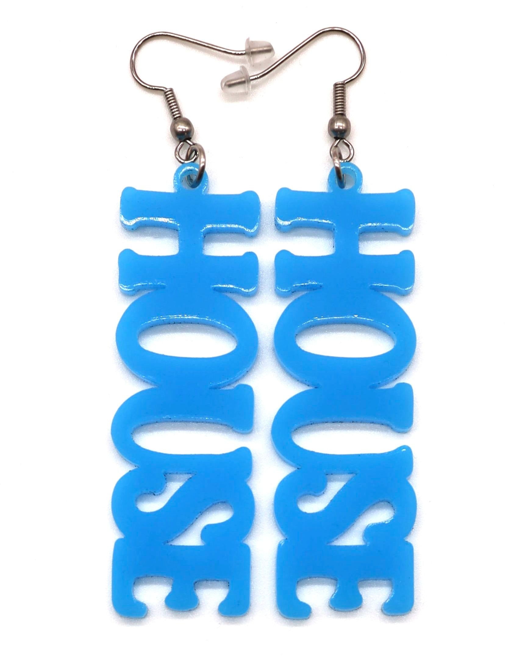 House Music Earrings, Dangle Earrings, - One Stop Rave