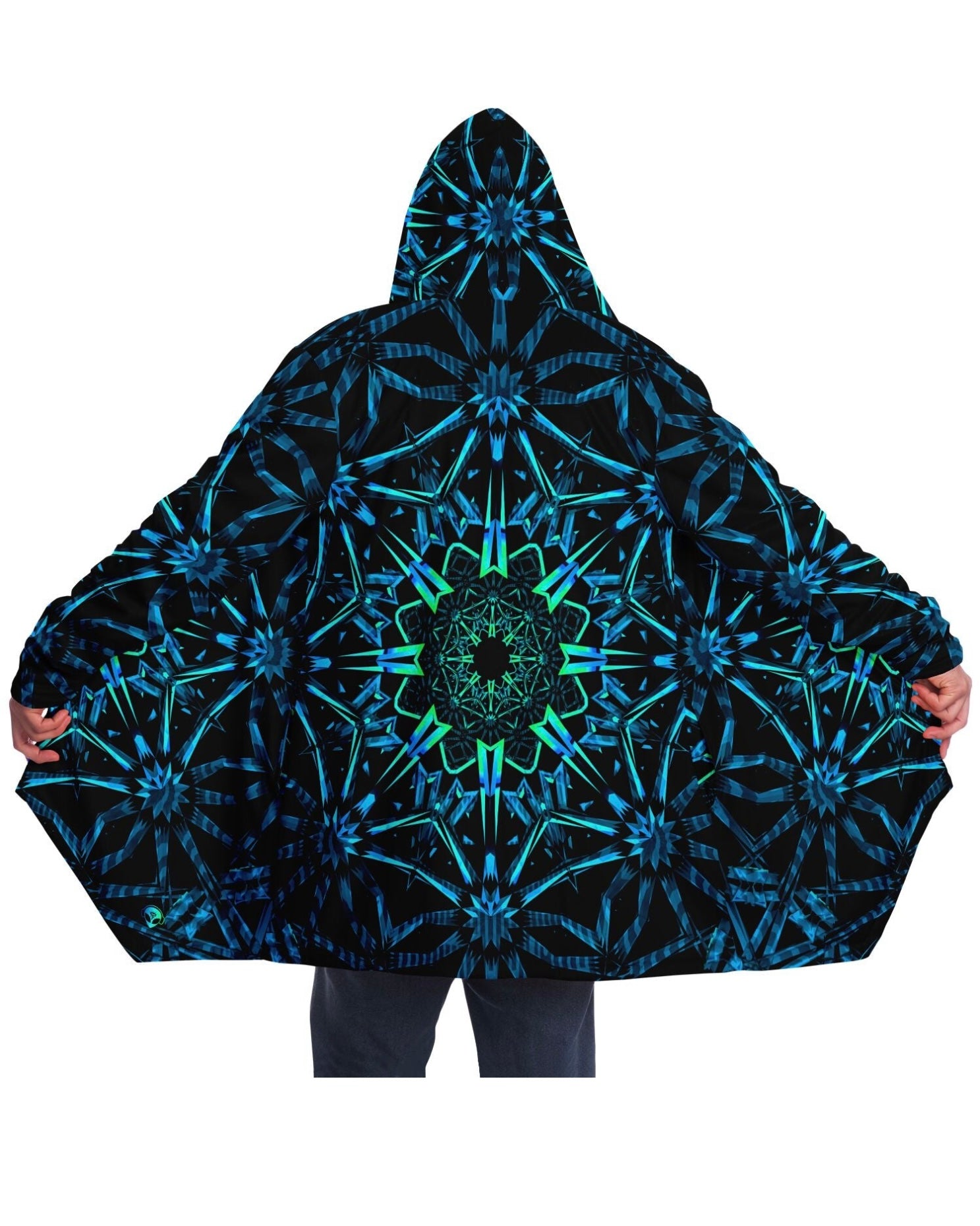 Fractals Plush Cloak