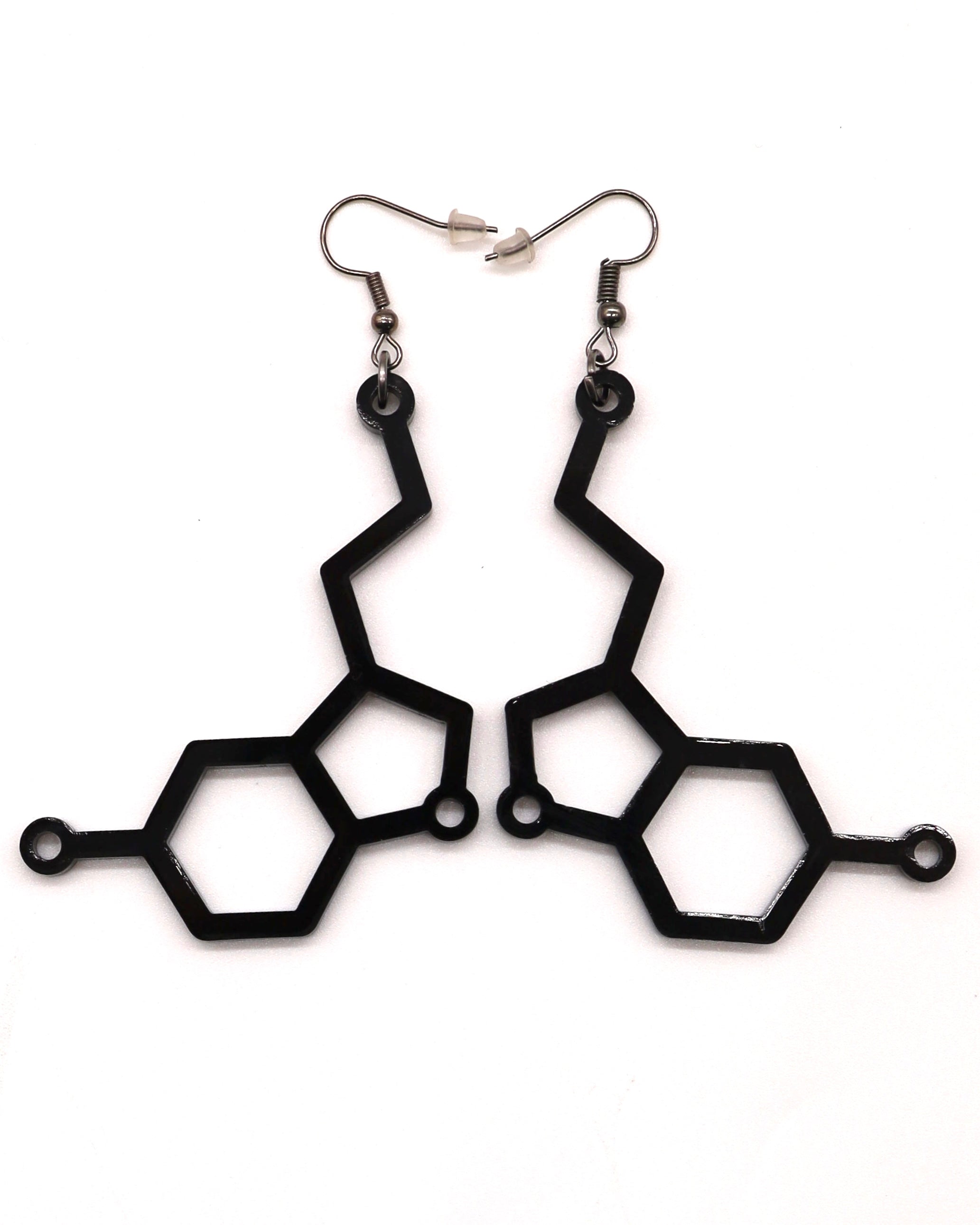 Serotonin Earrings, Dangle Earrings, - One Stop Rave