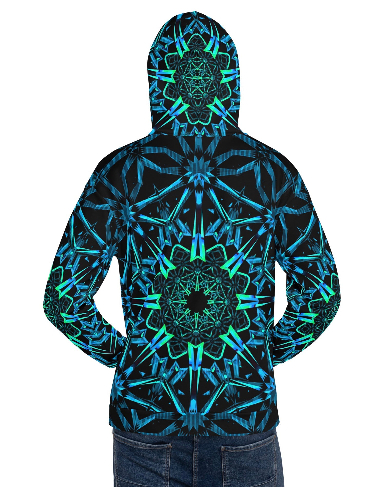 Fractals Hoodie, Hoodie, - One Stop Rave