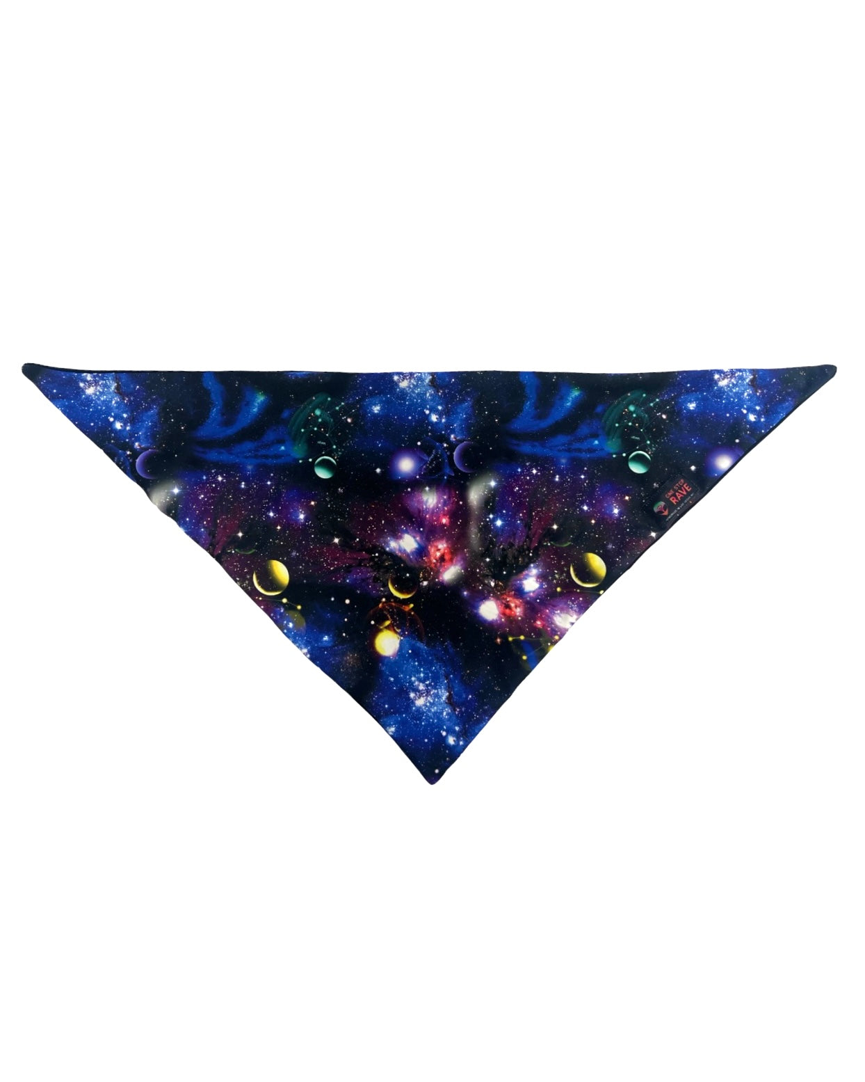Constellation UV Bandana, Face Mask, - One Stop Rave