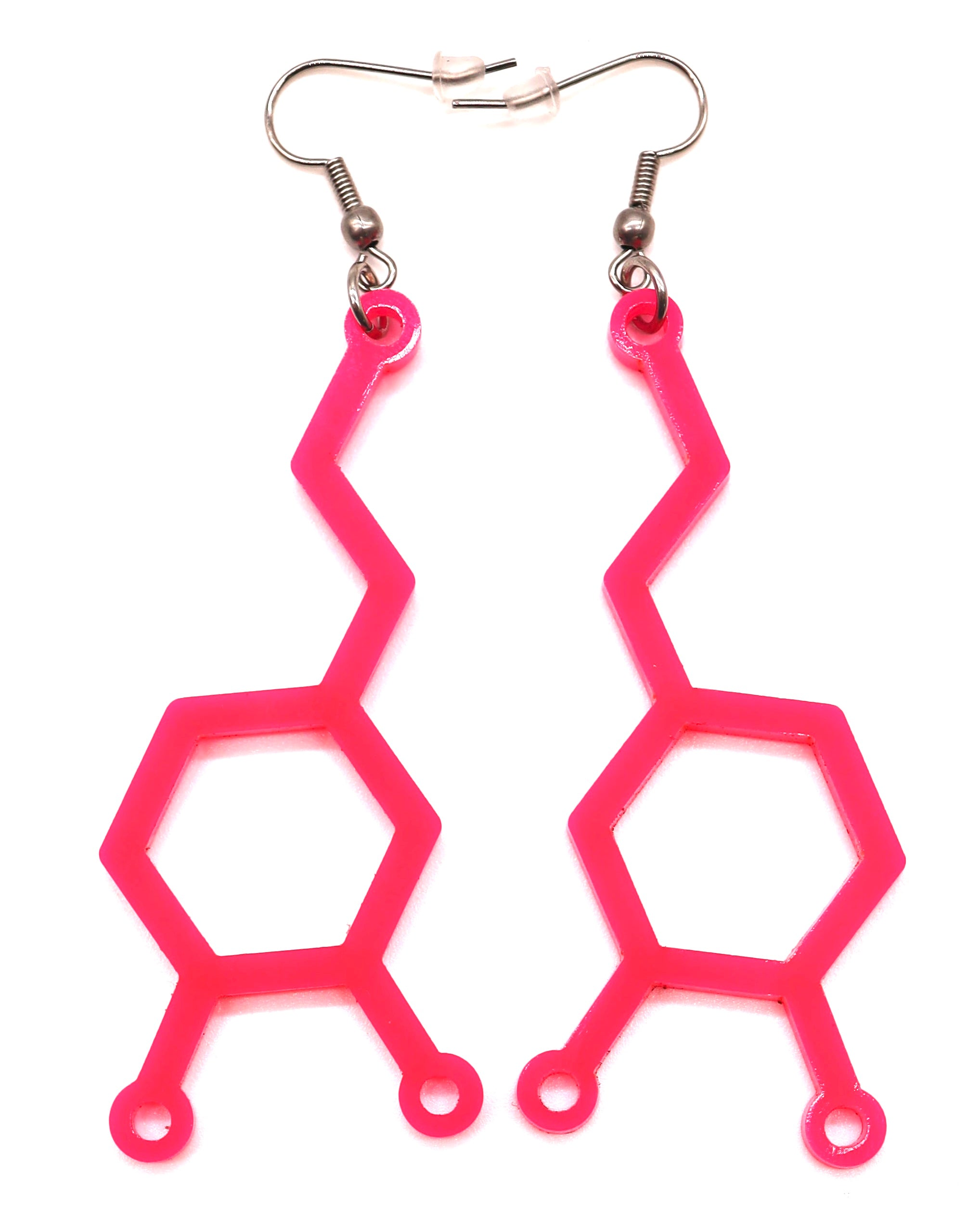 Dopamine Earrings, Dangle Earrings, - One Stop Rave