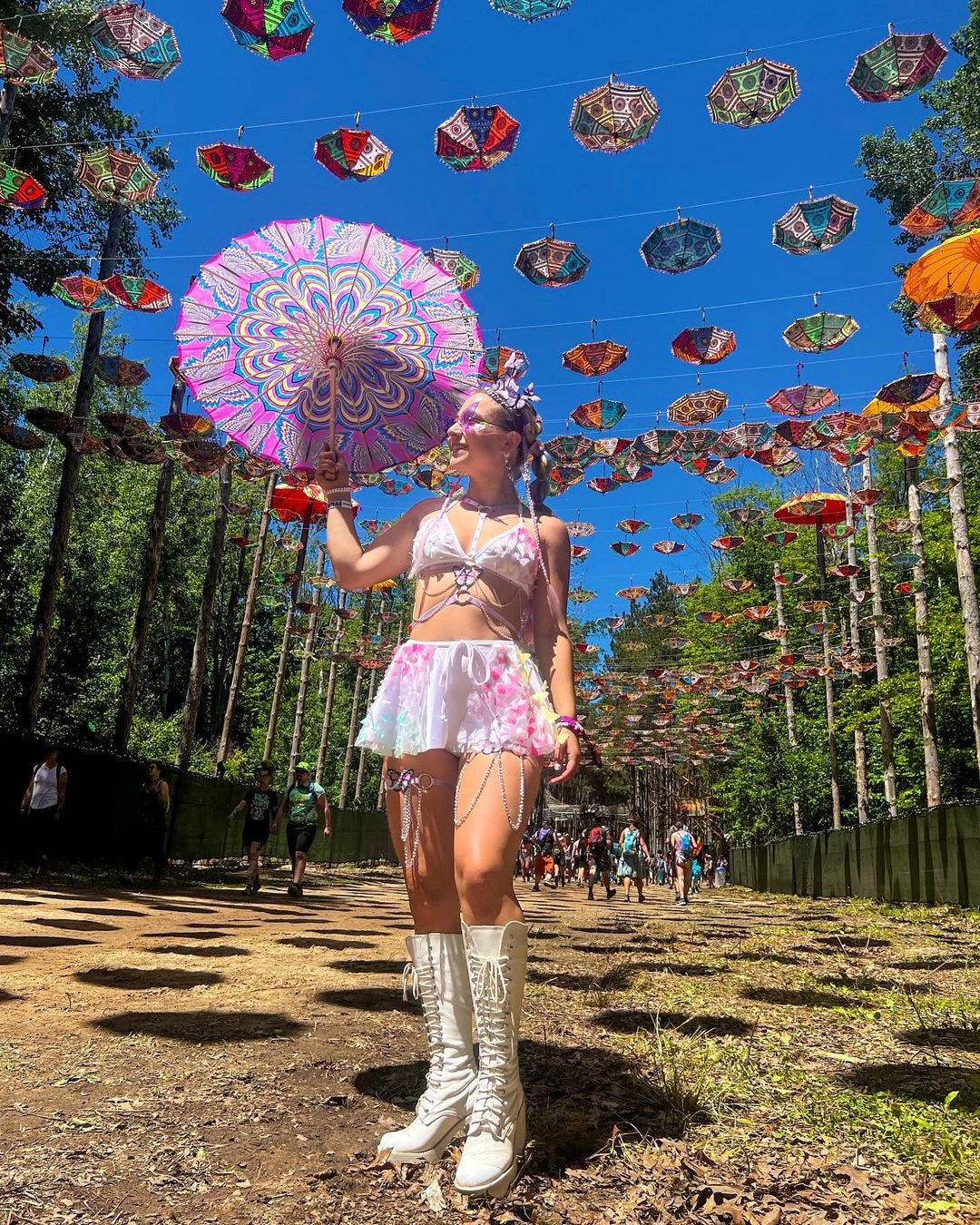 Butterfly Trip Parasol Pre Order, Parasol, - One Stop Rave