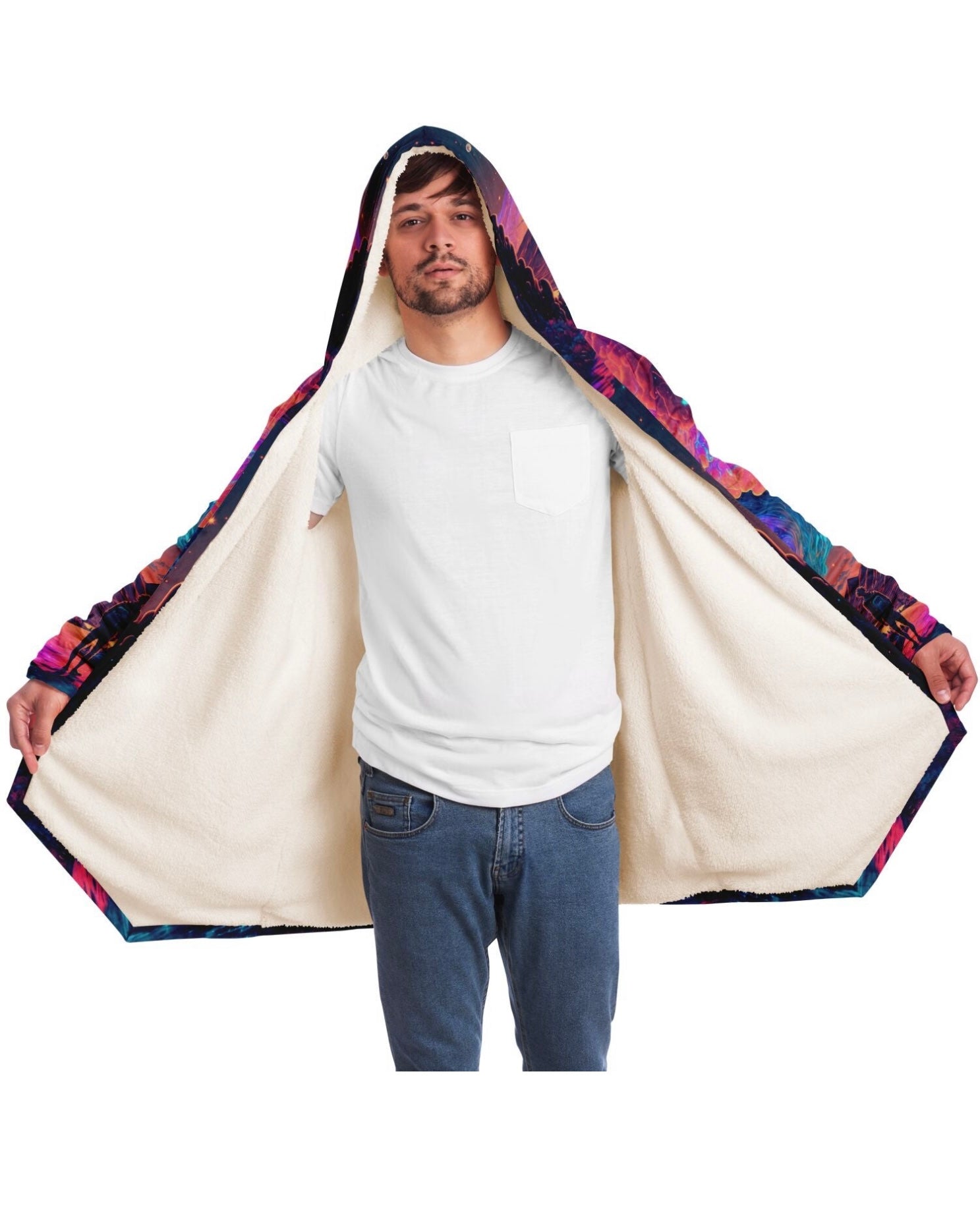 Cape en peluche Perdue dans les rêves