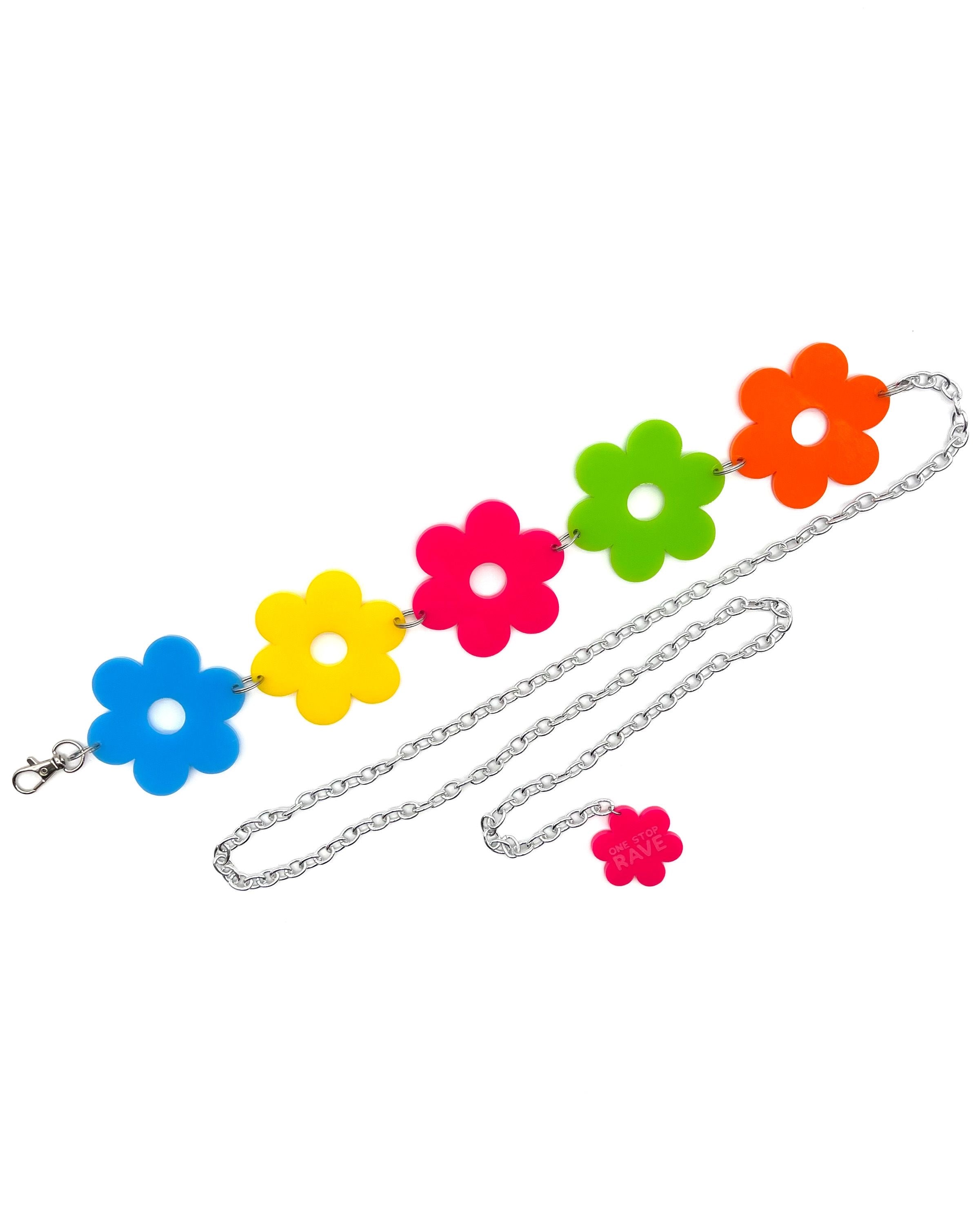 Flower Power Kandi Belt, Belt - One Stop Rave