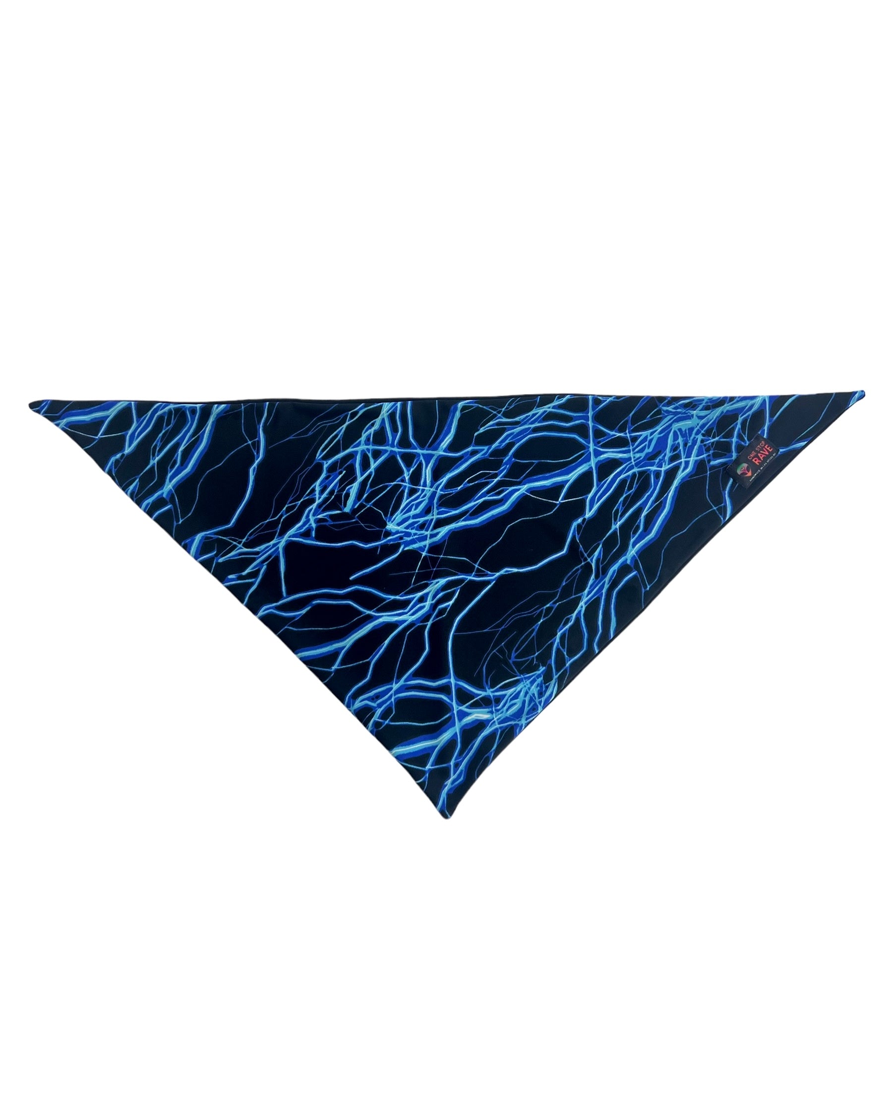 Blue Surge UV Bandana, Face Mask, - One Stop Rave