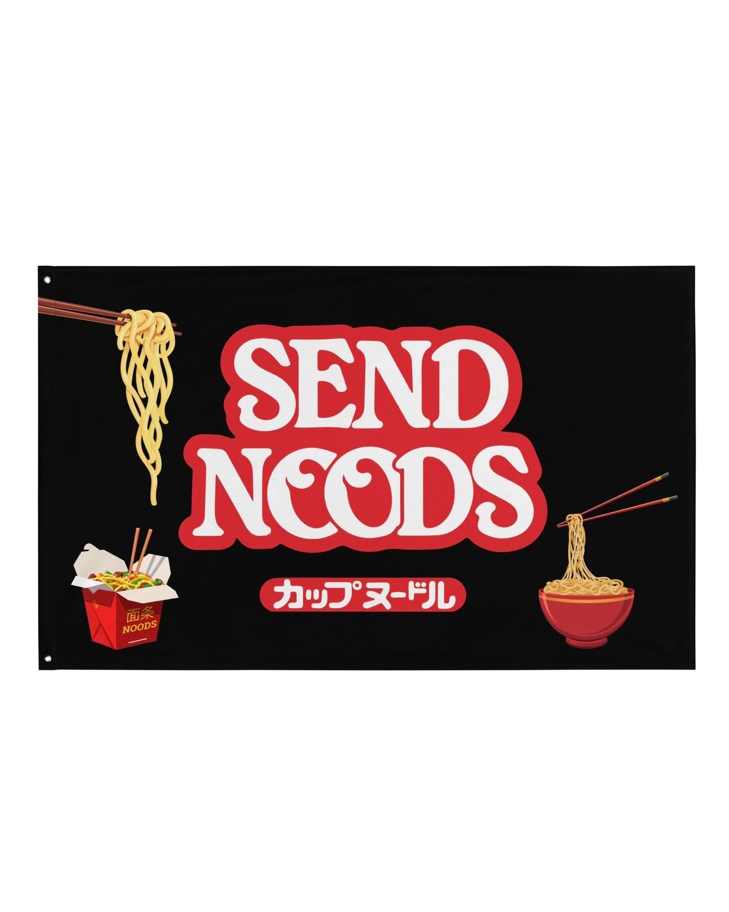 Send Noods Rave Flag, Flag, - One Stop Rave