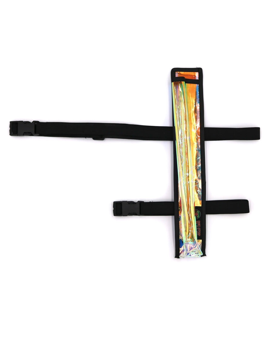 Iridescent Vinyl Fan Holster, Fan Holster, - One Stop Rave