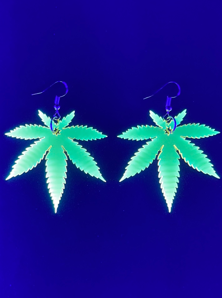 Mary Jane Earrings, Dangle Earrings, - One Stop Rave
