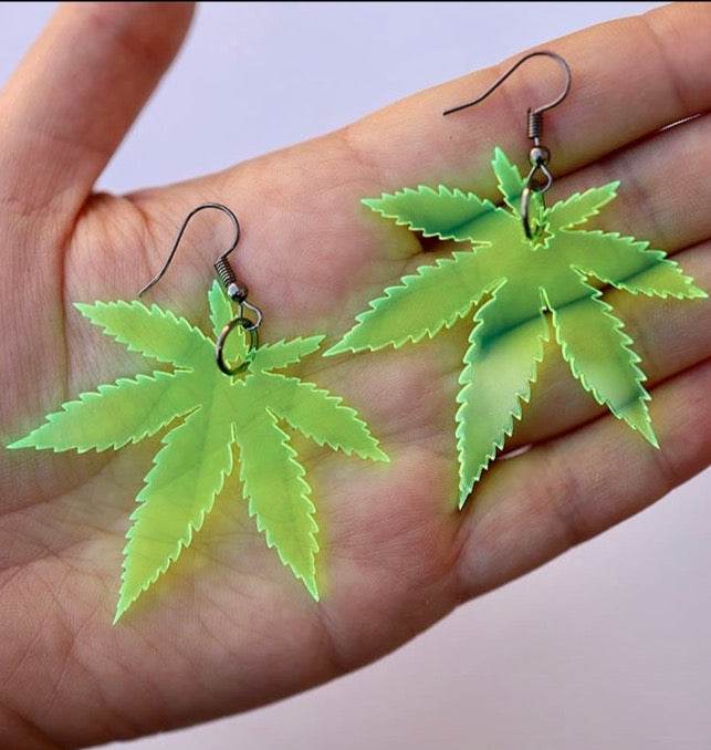Mary Jane Earrings, Dangle Earrings, - One Stop Rave