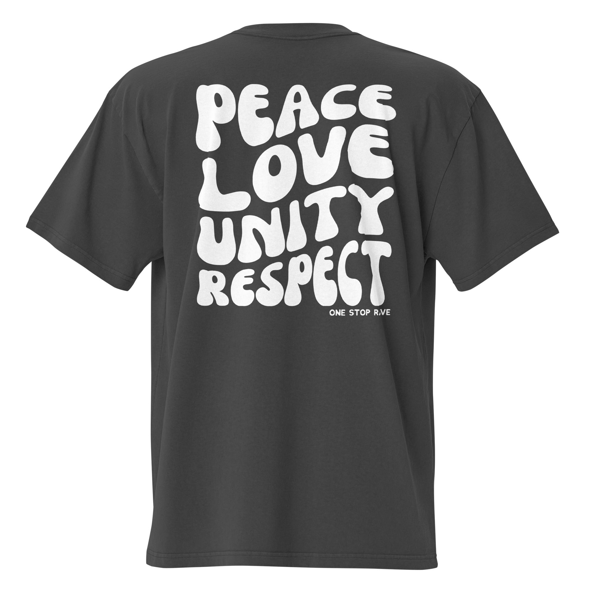 PLUR Faded Oversized Tee