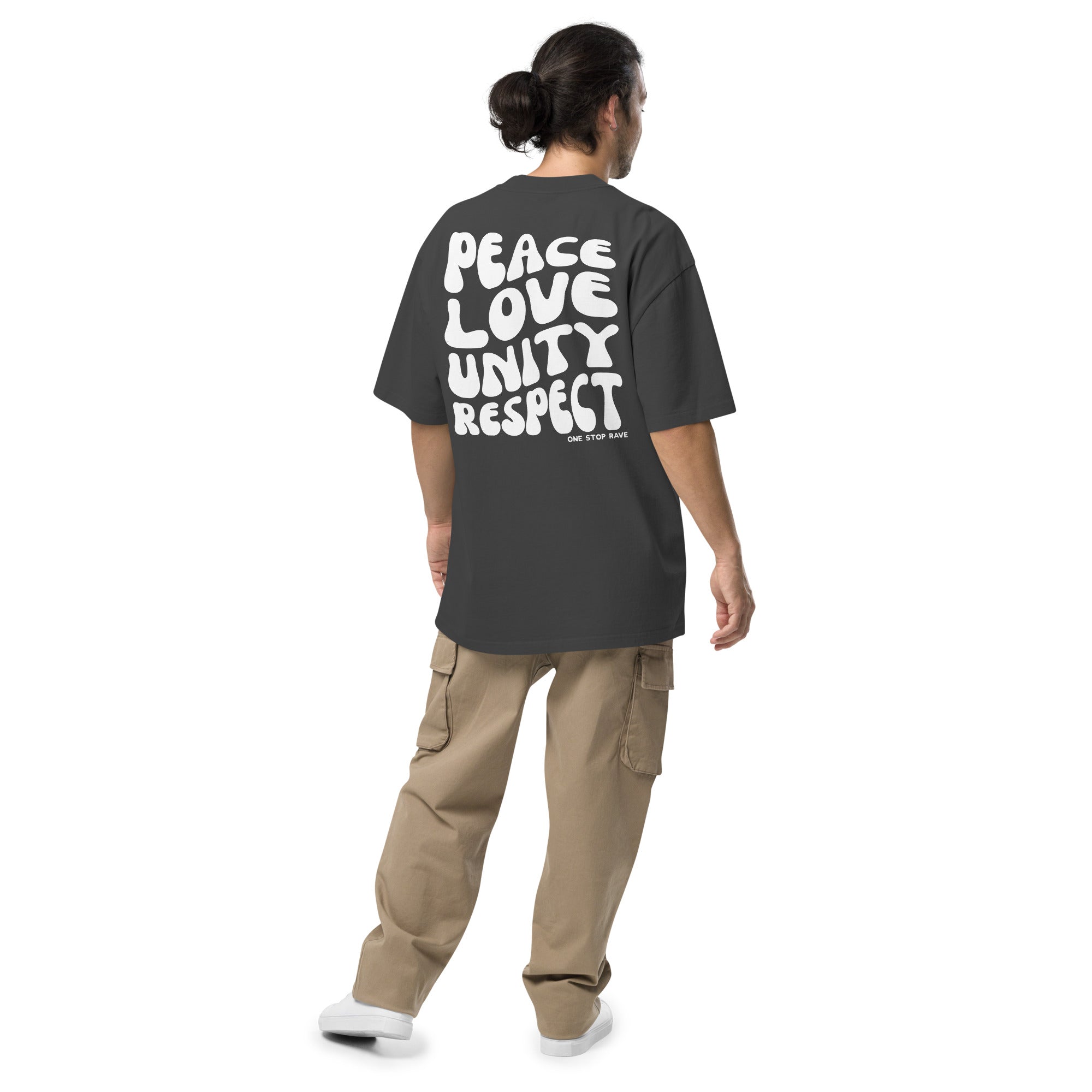 PLUR Faded Oversized Tee