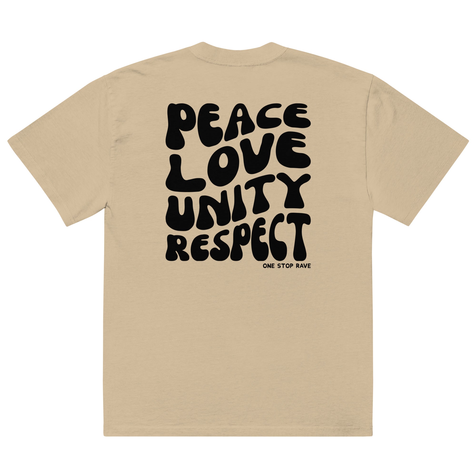 PLUR Faded Oversized Tee