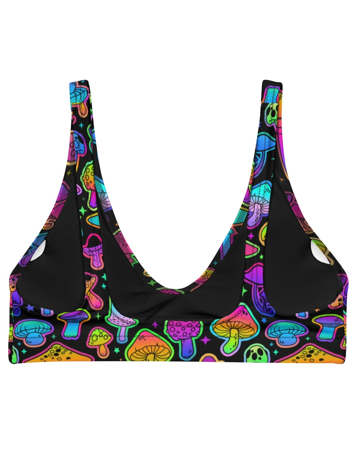 Psilo Recyled Padded V-Top, V-Top, - One Stop Rave