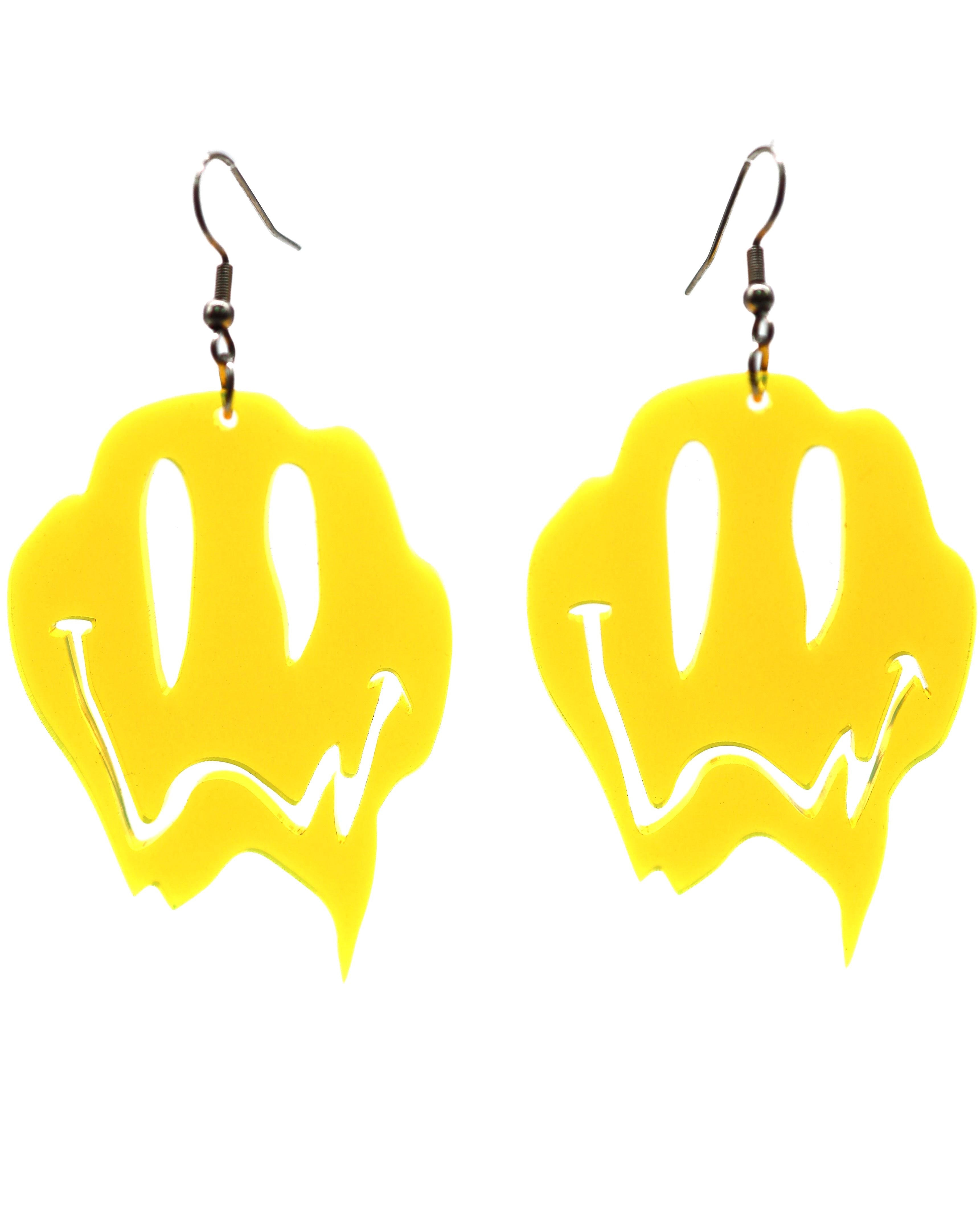 Stay Trippy Earrings, Dangle Earrings, - One Stop Rave