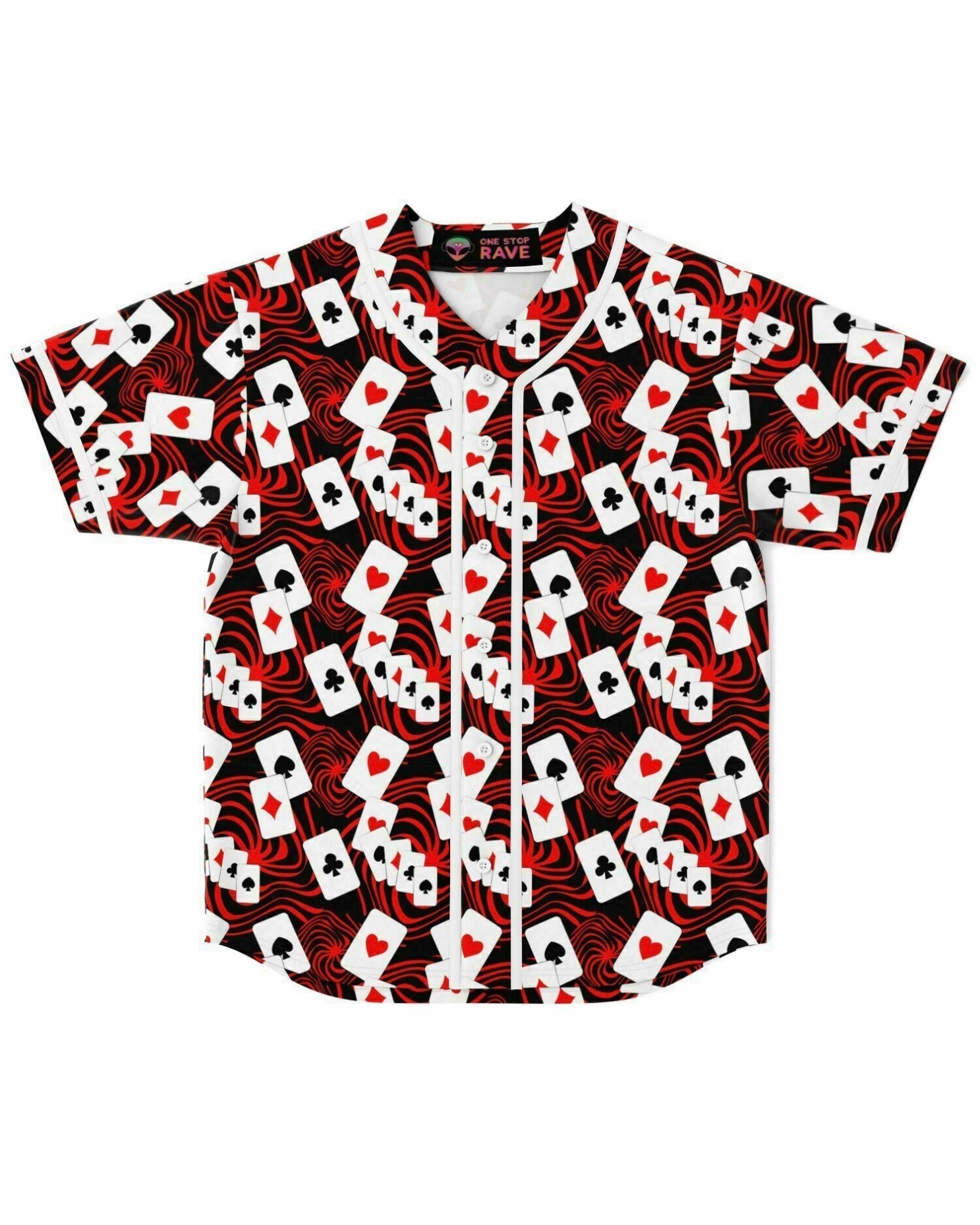 Off With Your Head Jersey, Baseball Jersey, - One Stop Rave