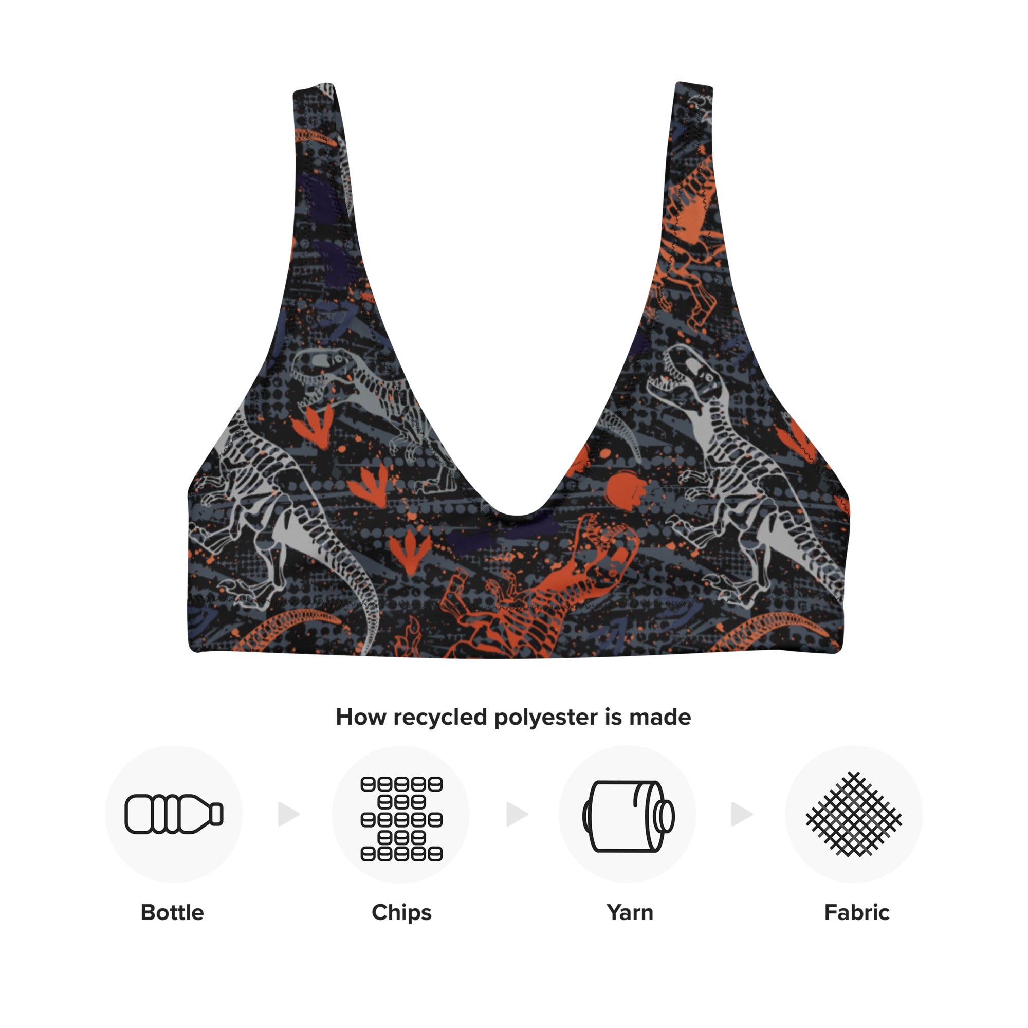 T-Wrecked Recycled Padded V-Top, V-Top, - One Stop Rave