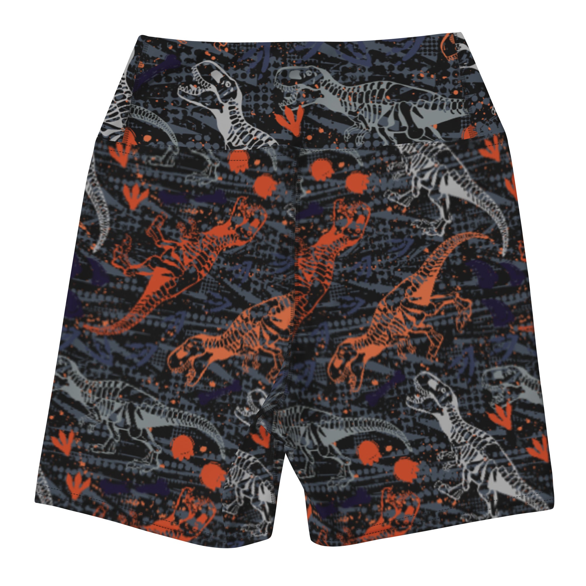 T-Wrecked Yoga Shorts, Athletic Shorts, - One Stop Rave