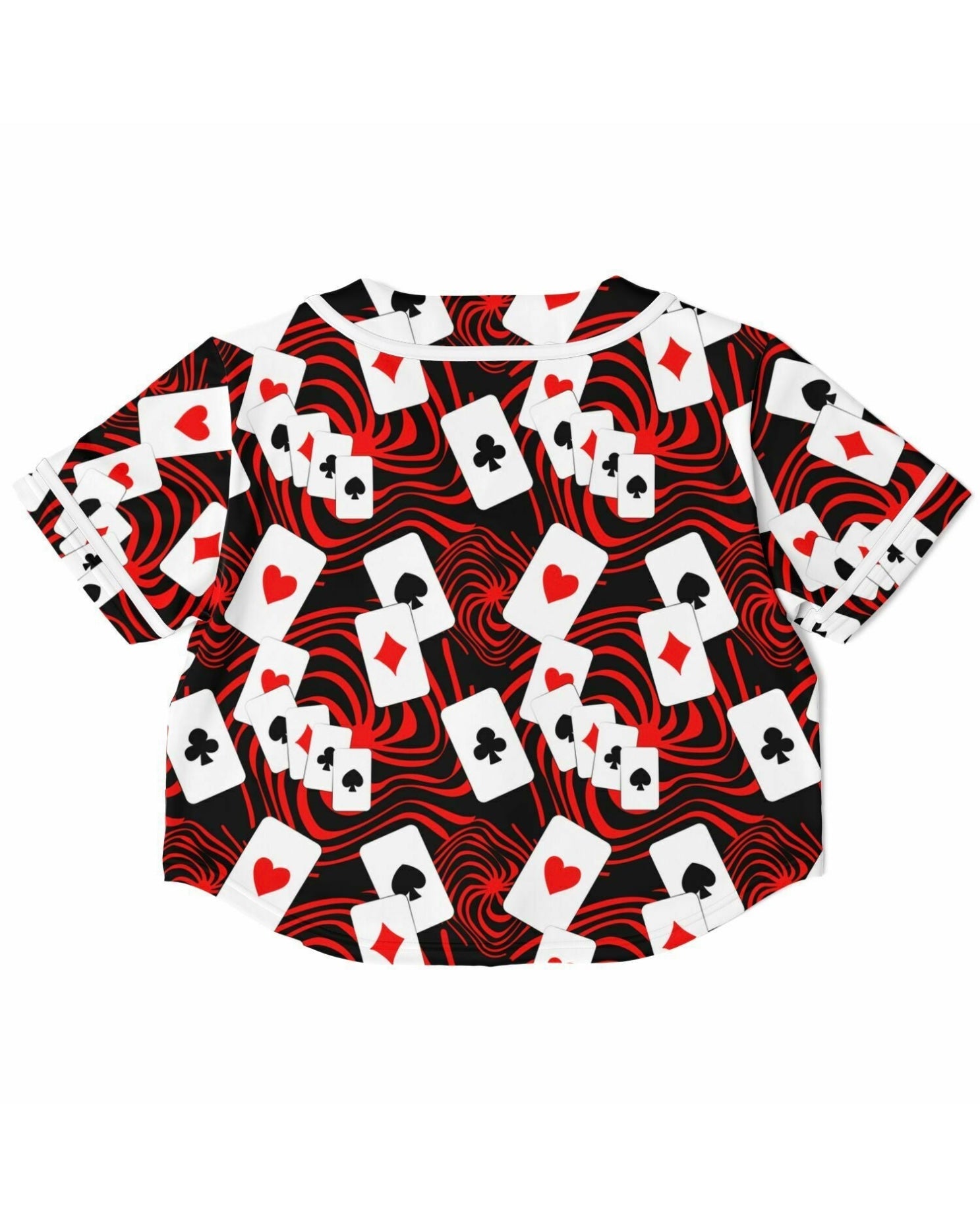 Off With Your Head Cropped Jersey, Cropped Baseball Jersey, - One Stop Rave