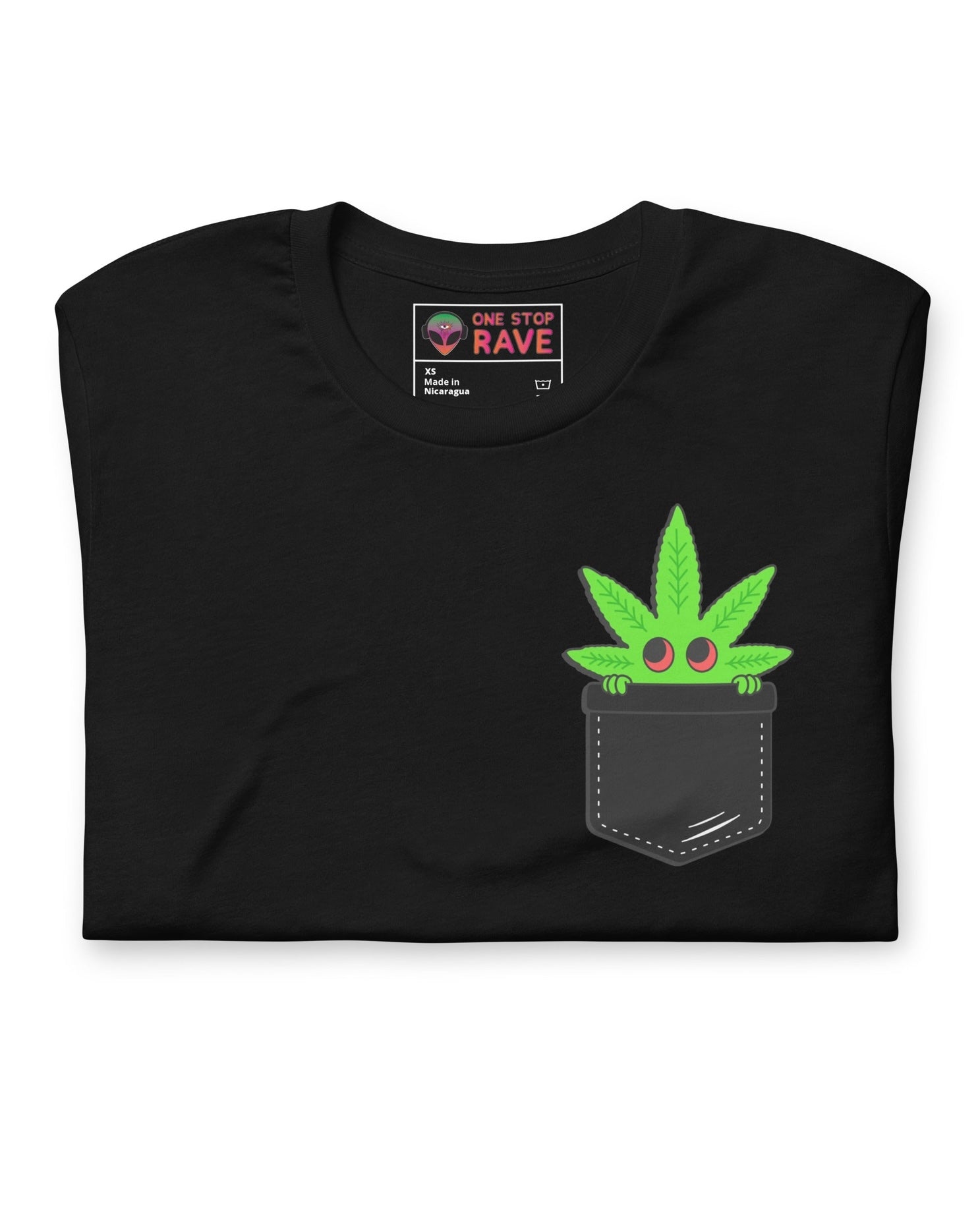 Pocket Weed T-Shirt, T-Shirt, - One Stop Rave